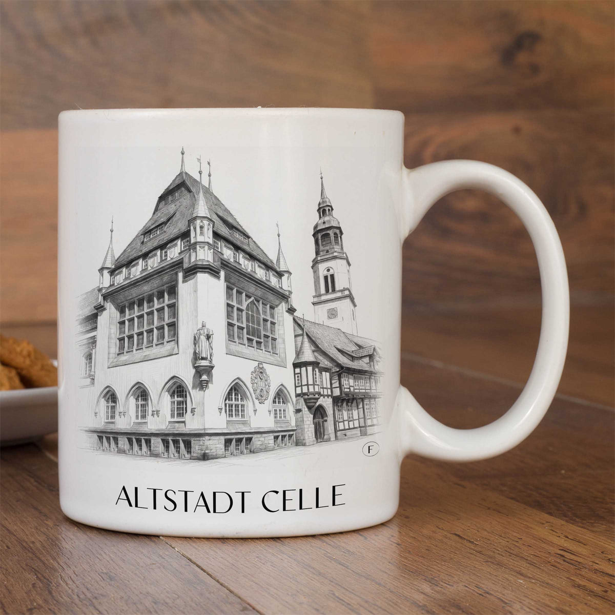 altstadt-celle-deutschland-kaffeebecher-bleistift-zeichnung-drawing