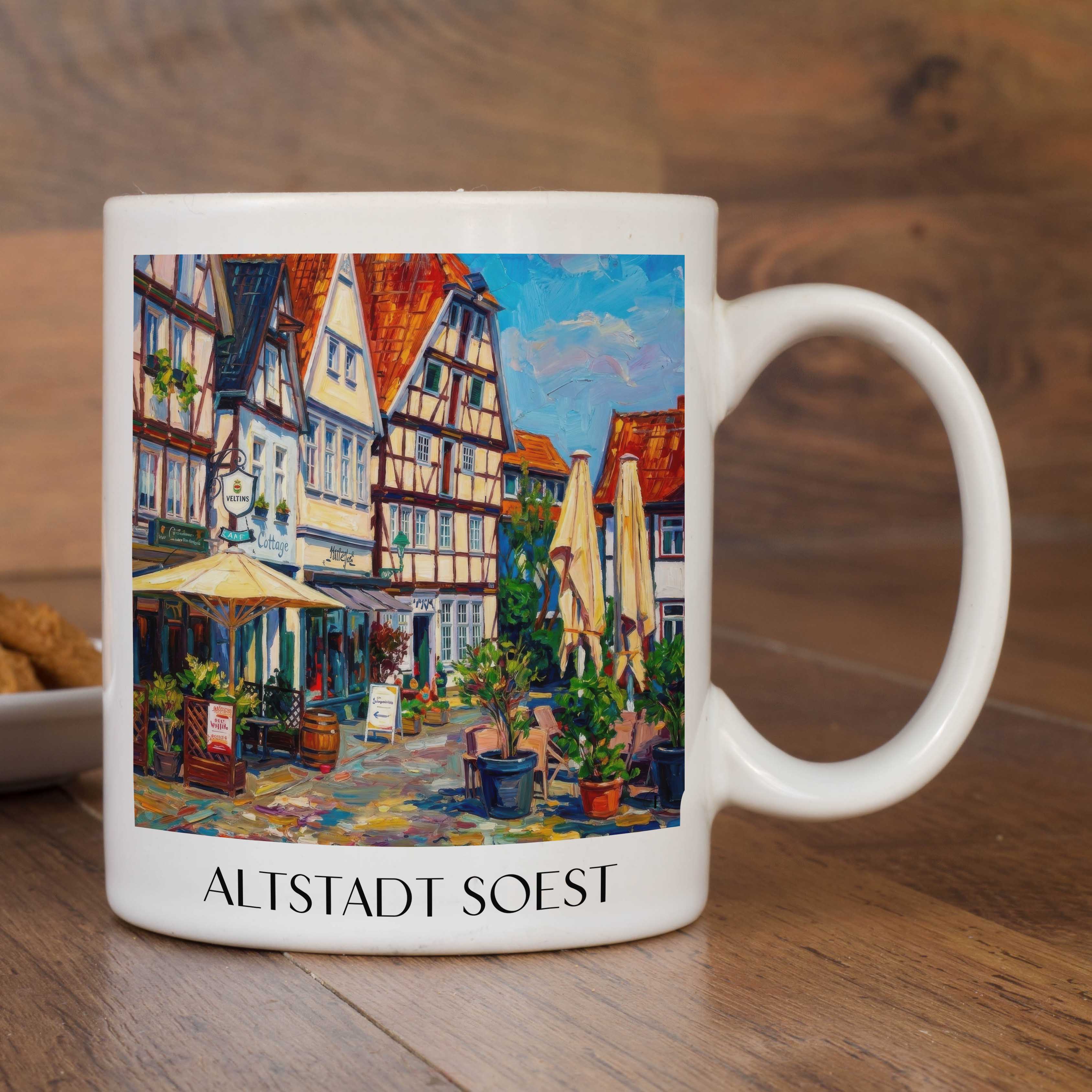 altstadt-soest-deutschland-kaffeebecher-oil-painting-oelgemaelde
