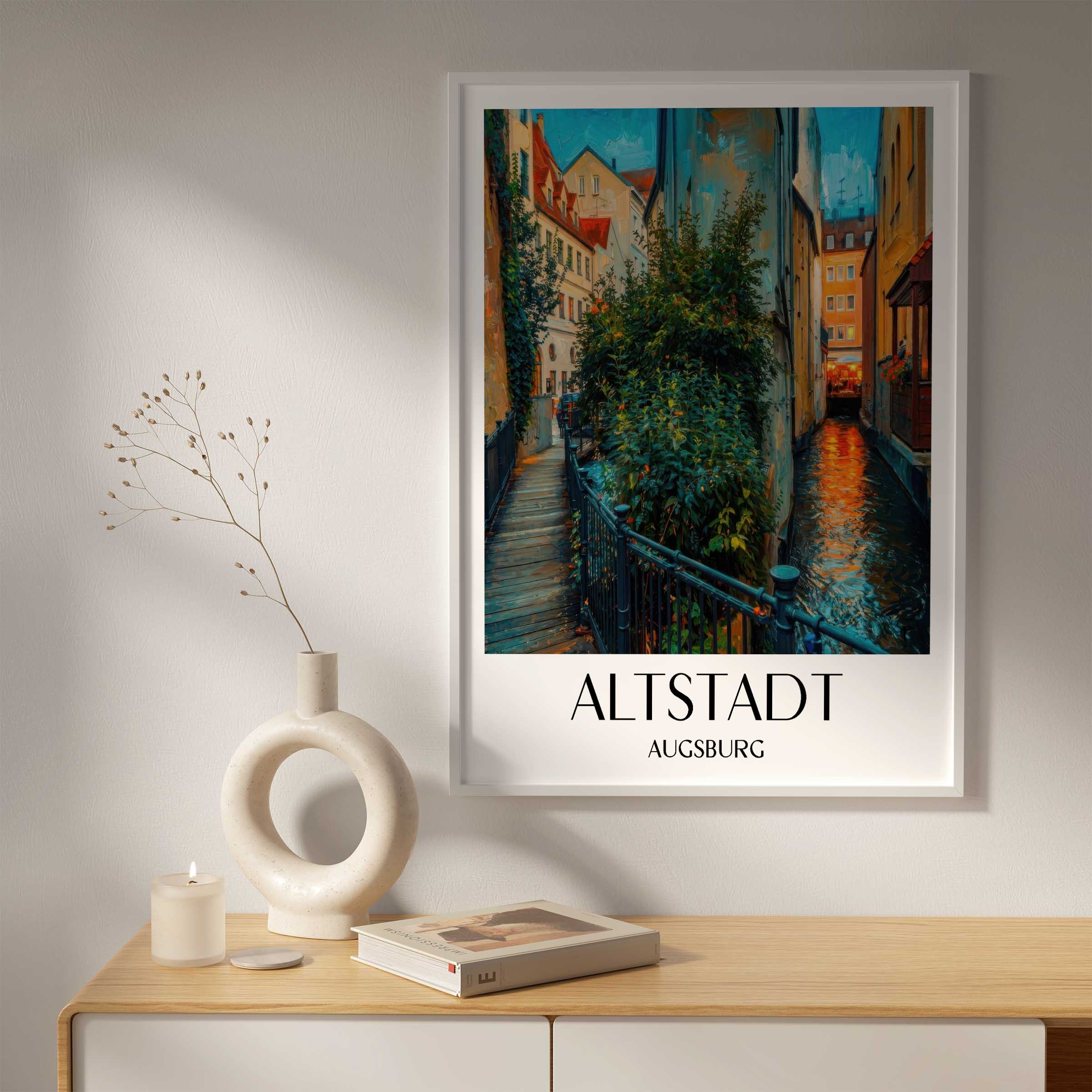 altstadt-augsburg-deutschland-poster-oil-painting-oelgemaelde