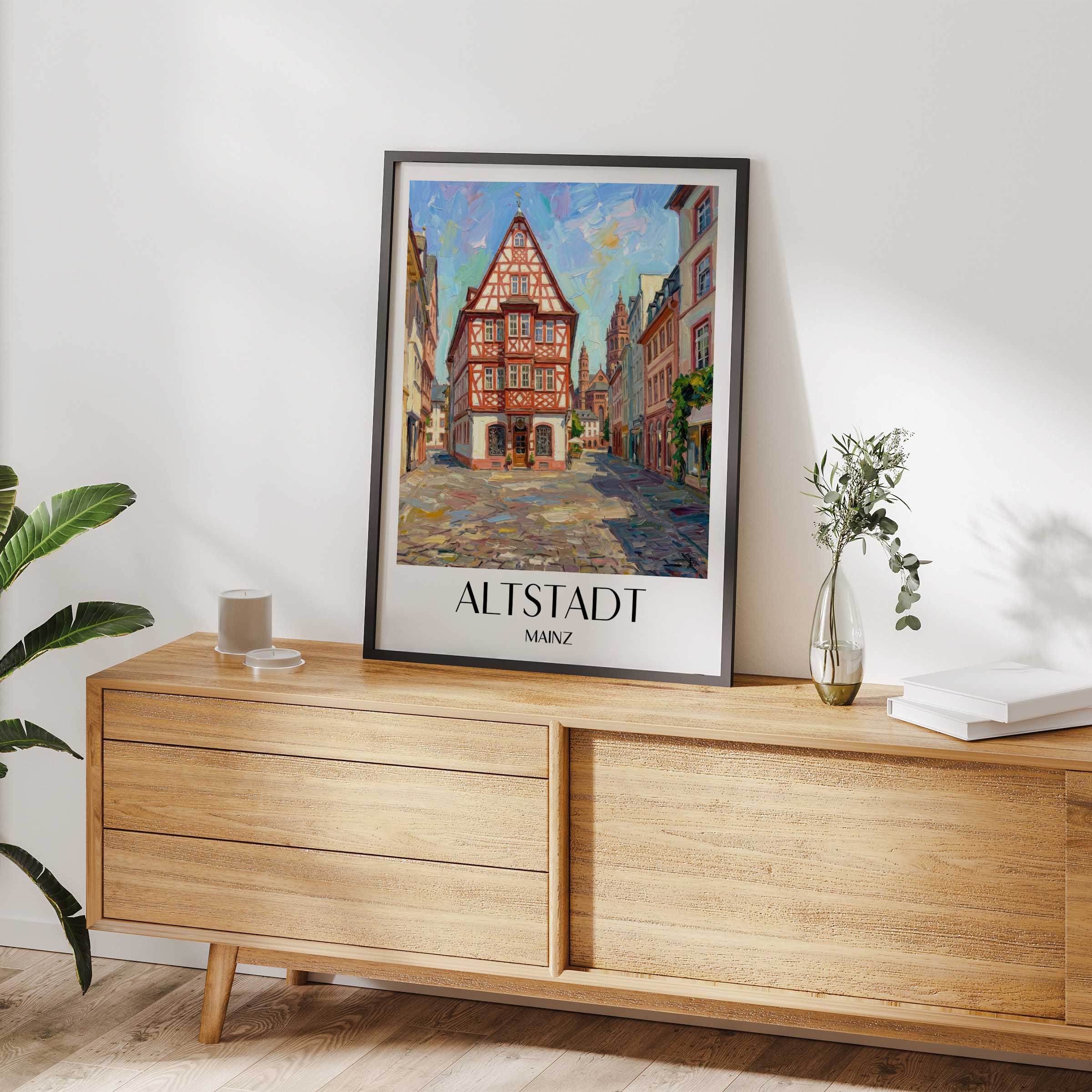altstadt-mainz-deutschland-poster-oil-painting-oelgemaelde