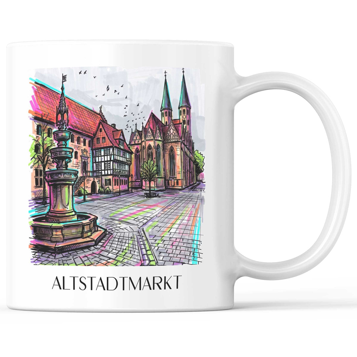 altstadtmarkt-braunschweig-deutschland-kaffeebecher-graffiti