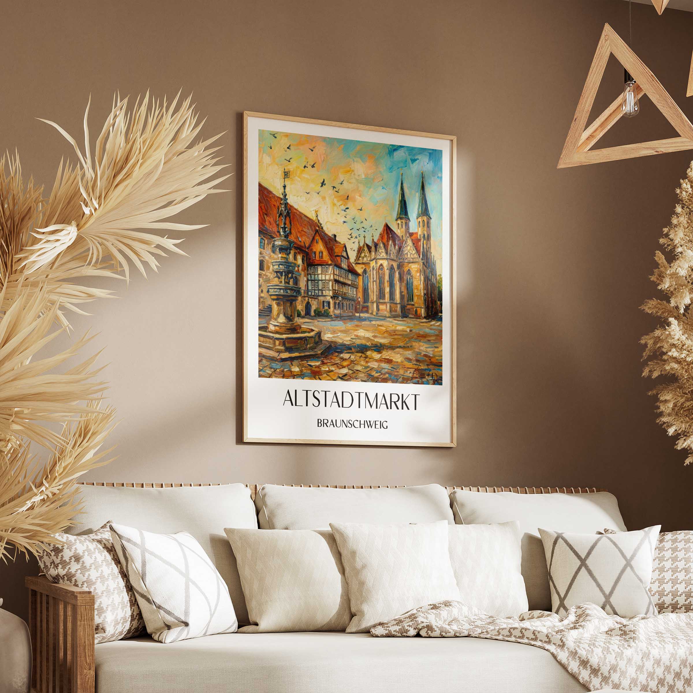 altstadtmarkt-braunschweig-deutschland-poster-oil-painting-oelgemaelde
