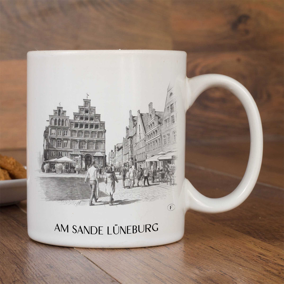 am-sande-lüneburg-deutschland-kaffeebecher-bleistift-zeichnung-drawing