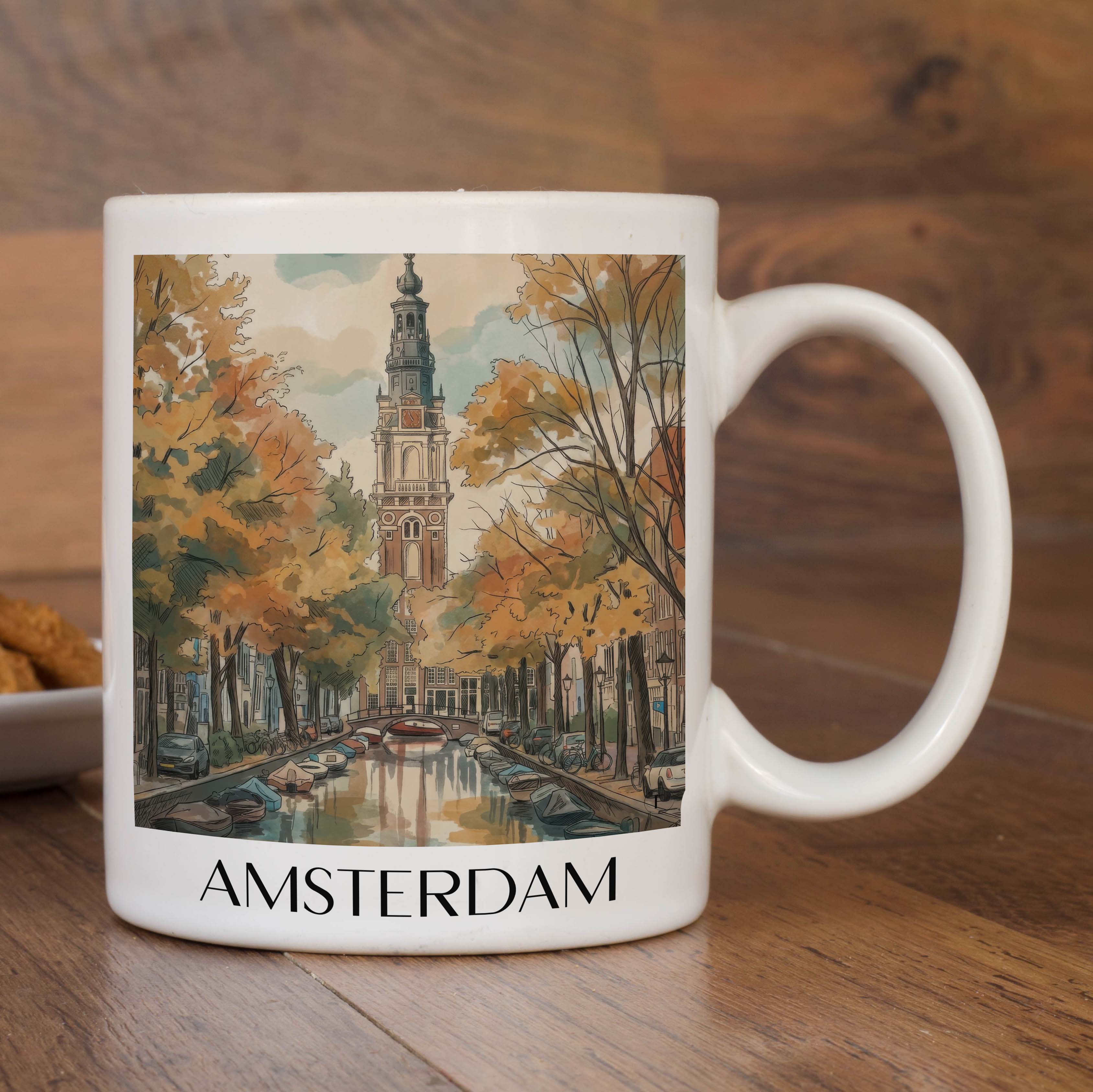 amsterdam-niederlande-kaffeebecher-aquarell