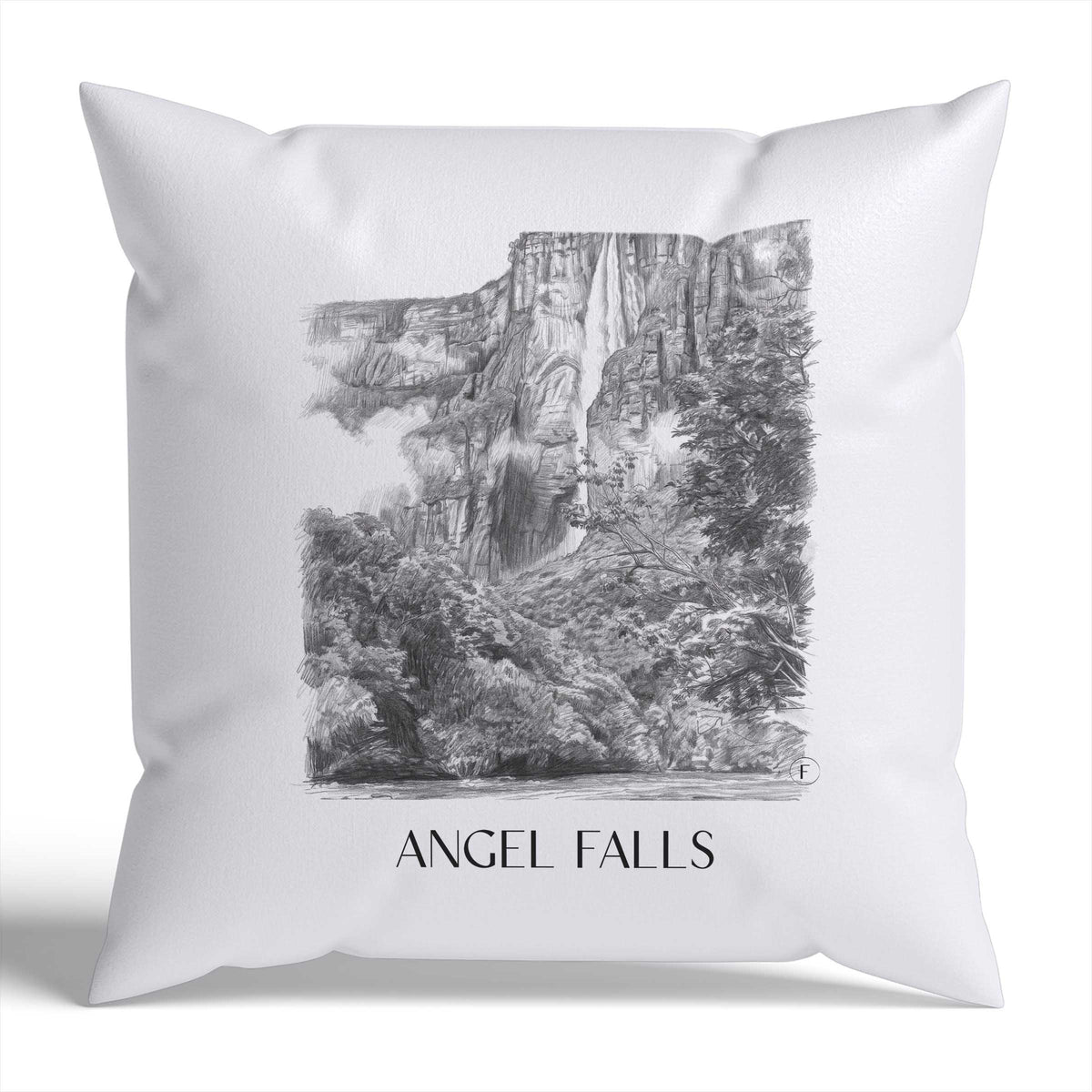 angel-falls-venezuela-venezuela-kissenbezug-bleistift-zeichnung-drawing