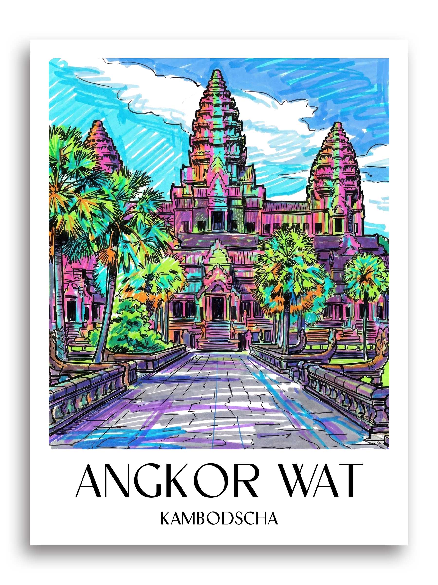 angkor-wat-kambodscha-poster-graffiti