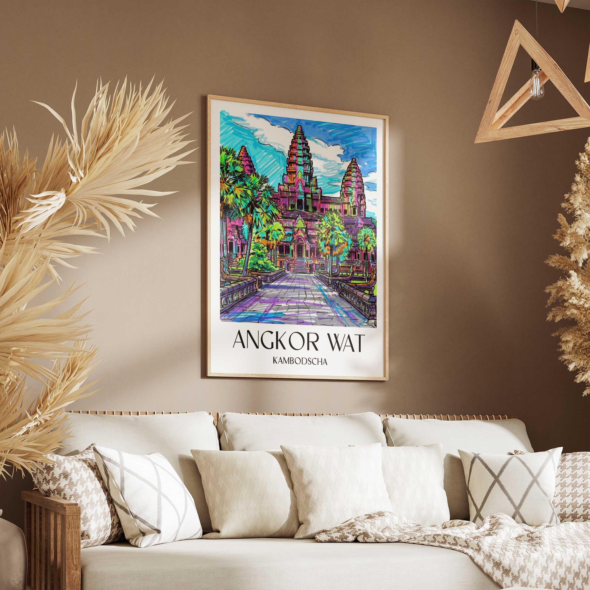 angkor-wat-kambodscha-poster-graffiti