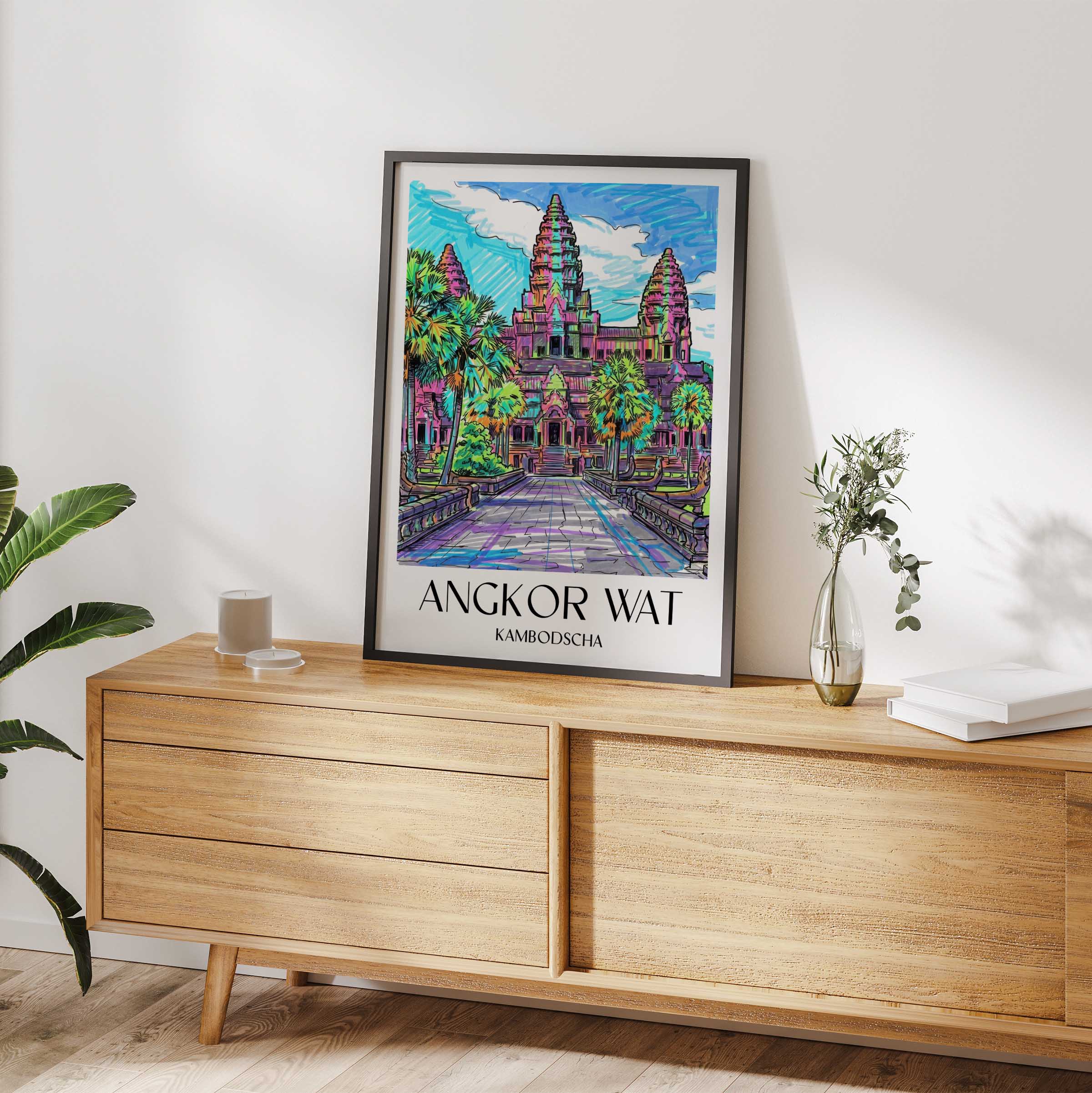 angkor-wat-kambodscha-poster-graffiti