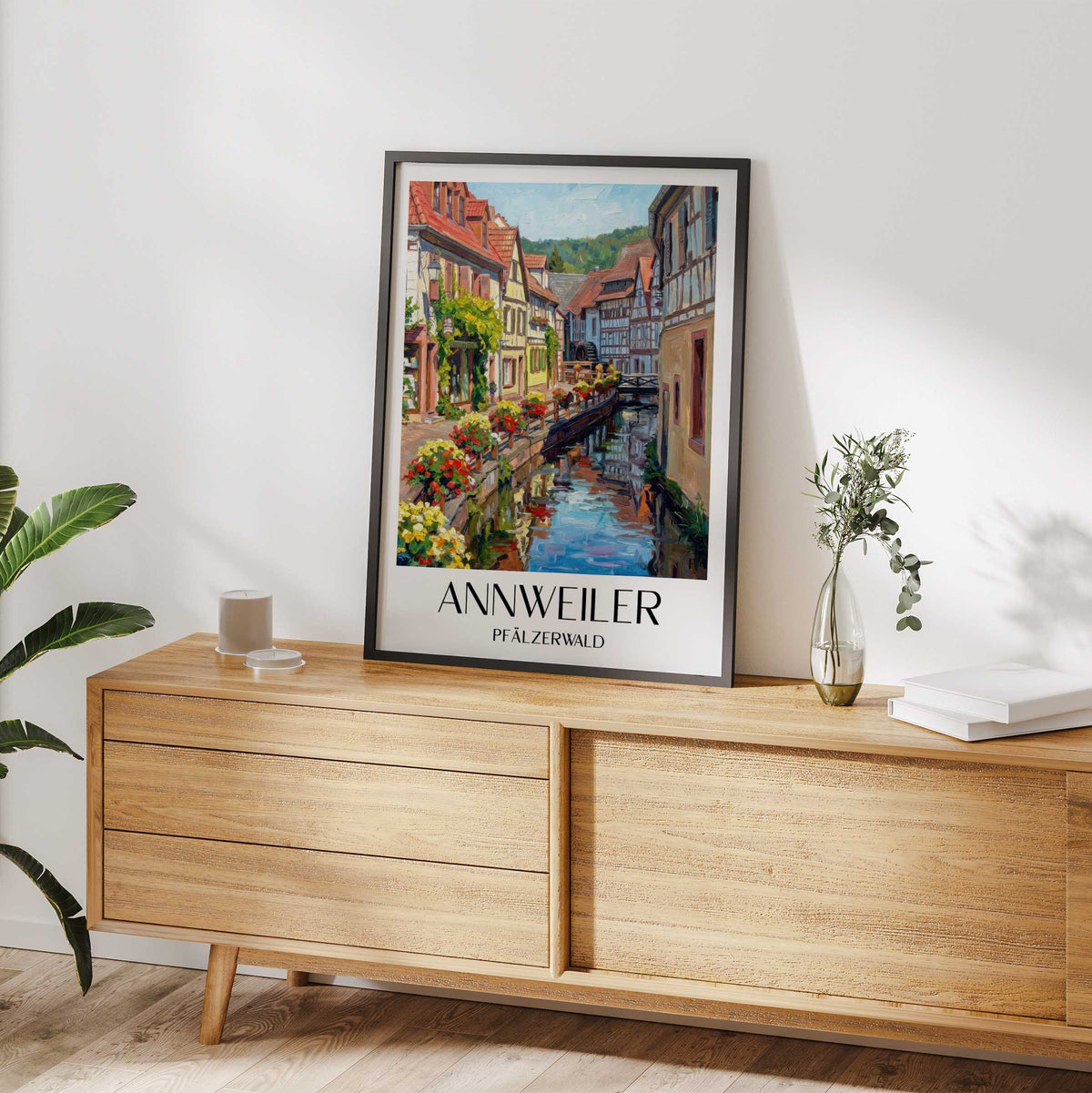annweiler-pfälzerwald-deutschland-poster-oil-painting-oelgemaelde