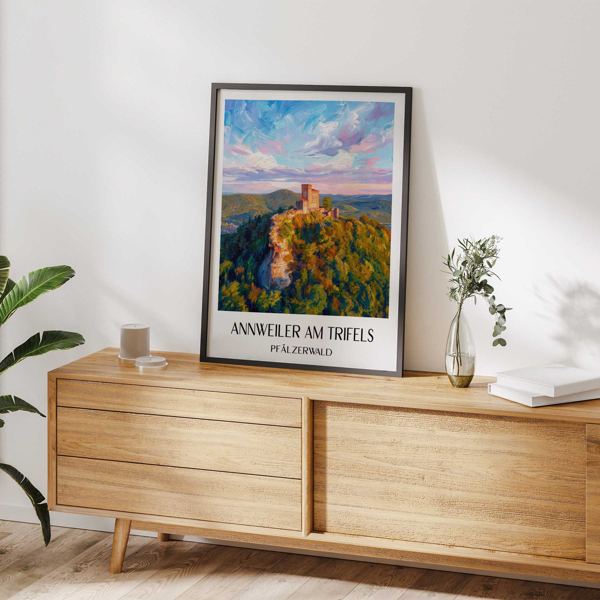 annweiler-am-trifels-pfälzerwald-deutschland-poster-oil-painting-oelgemaelde