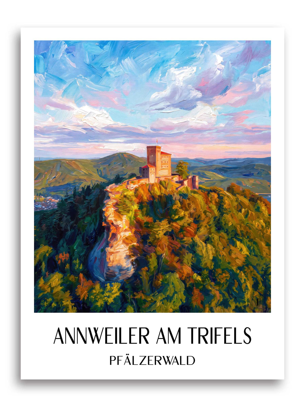 annweiler-am-trifels-pfälzerwald-deutschland-poster-oil-painting-oelgemaelde