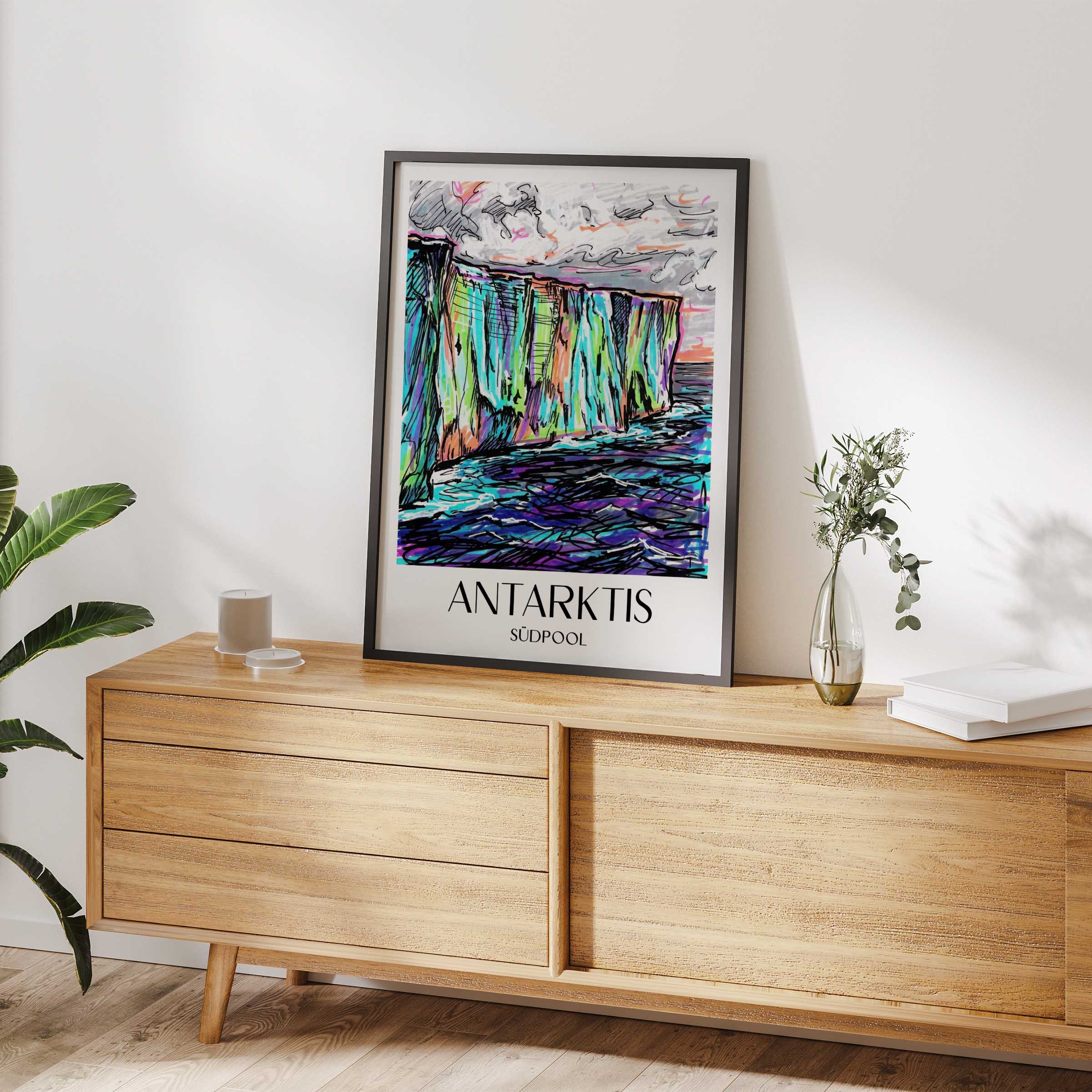 antarktis-südpol-poster-graffiti