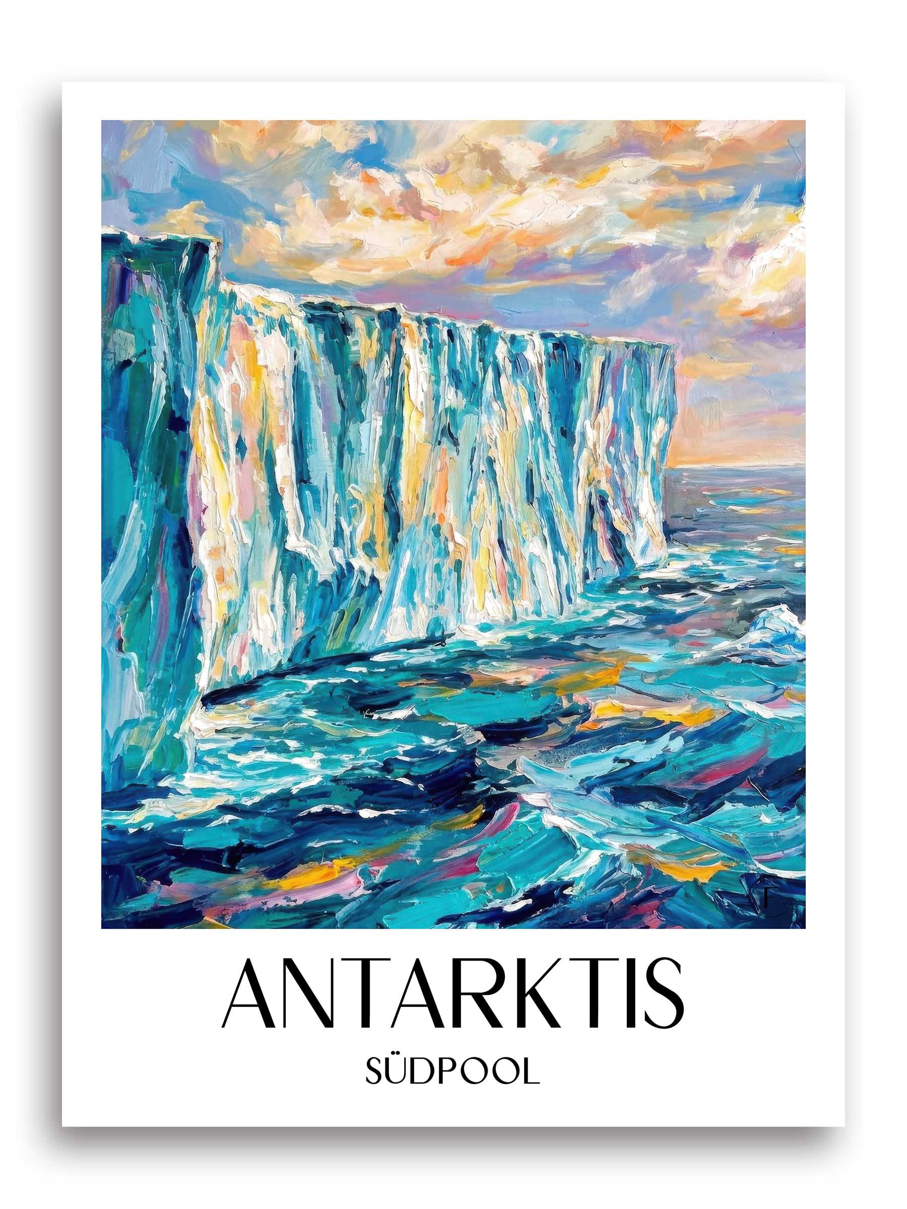 antarktis-südpol-poster-oil-painting-oelgemaelde