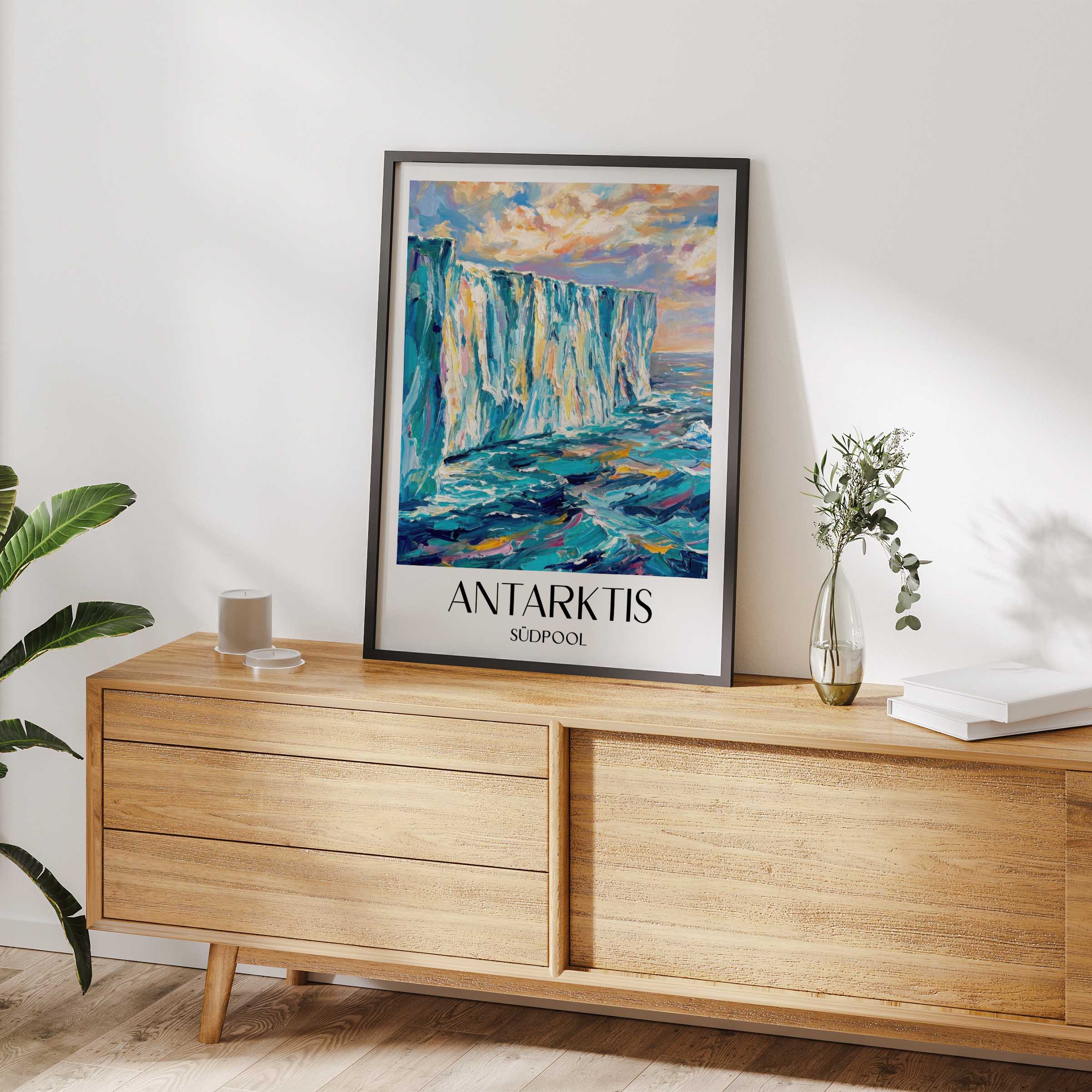 antarktis-südpol-poster-oil-painting-oelgemaelde