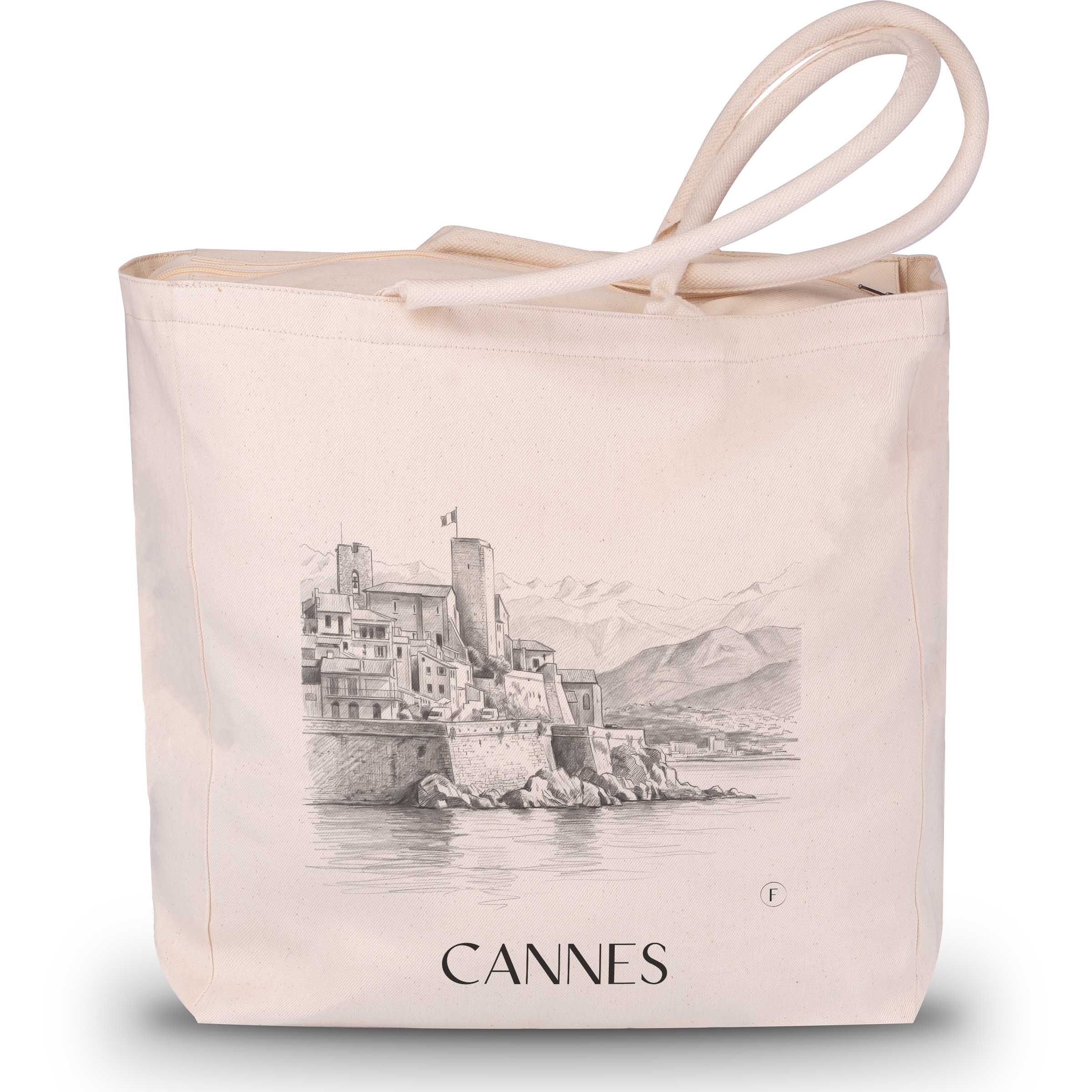 antibes-frankreich-einkaufstasche-bleistift-zeichnung-drawing