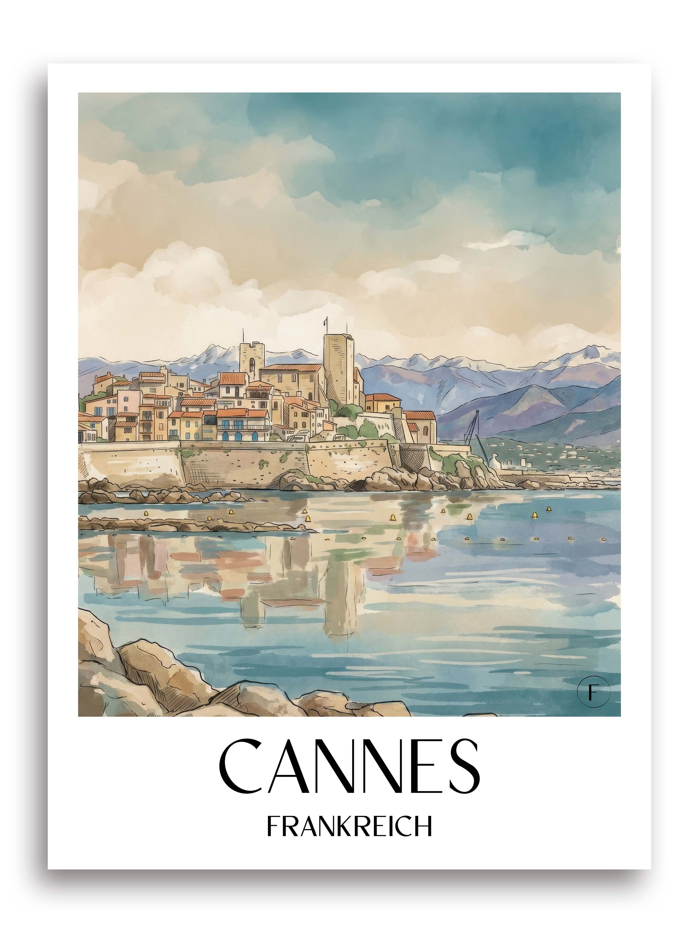 antibes-frankreich-poster-aquarell