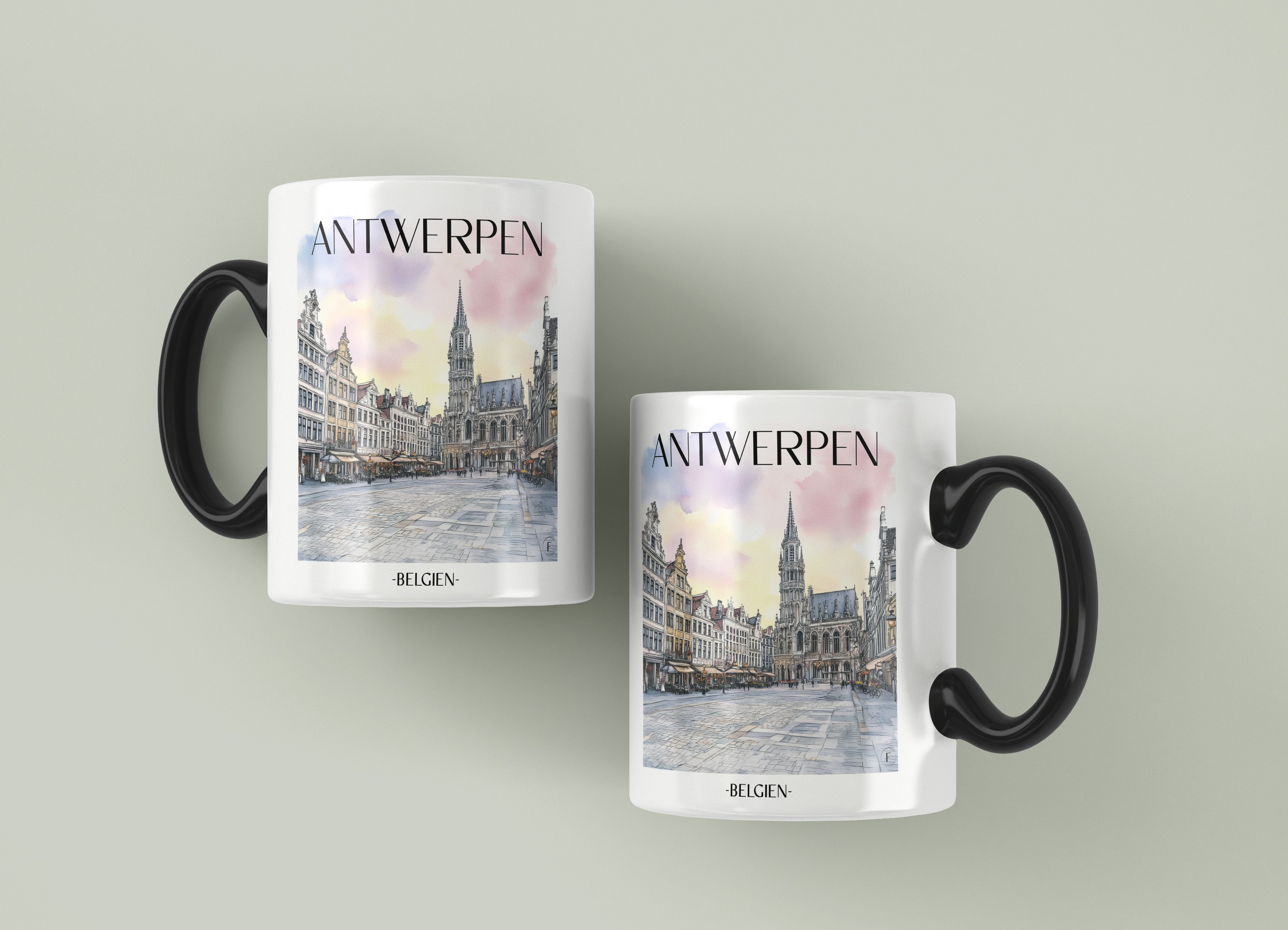 antwerpen-belgien-einkaufstasche-aquarell
