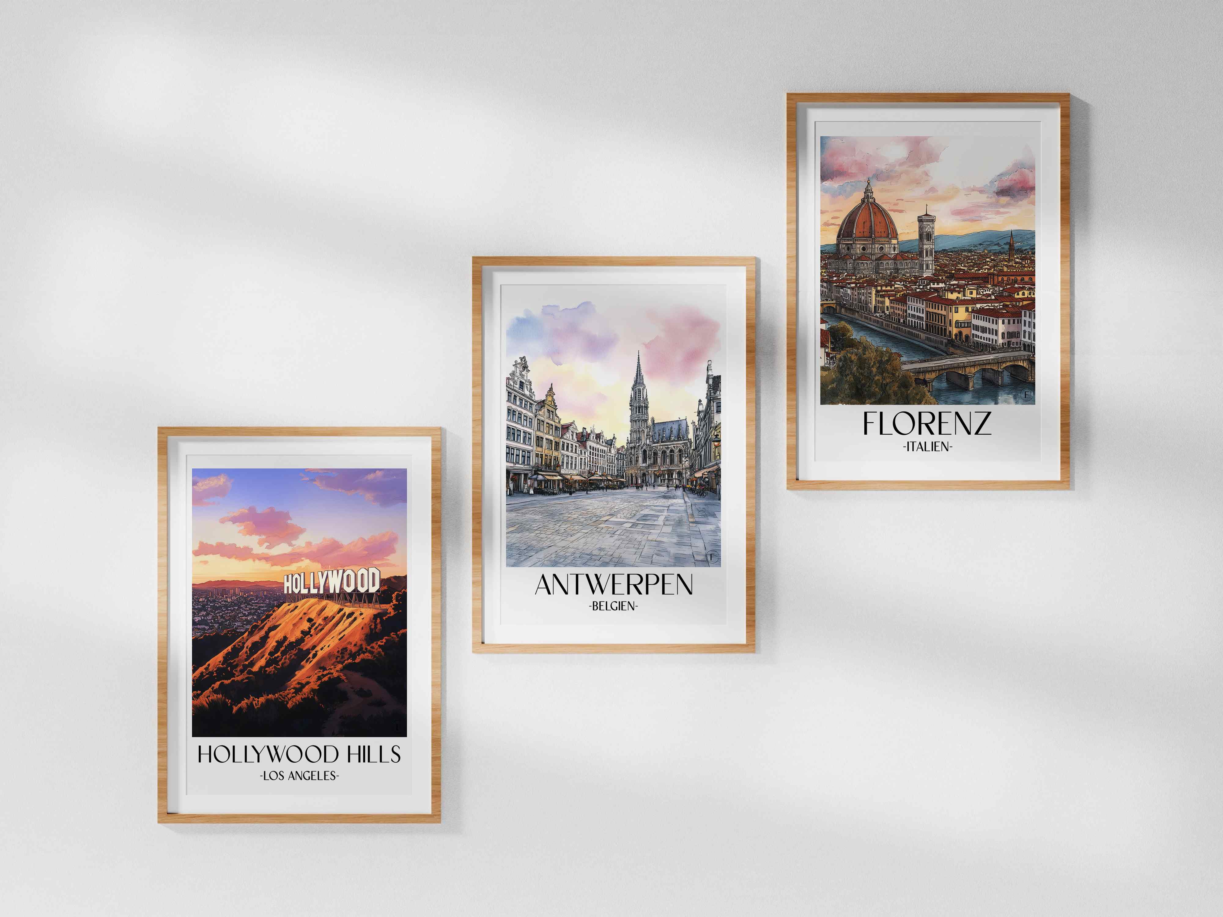 antwerpen-belgien-poster-aquarell
