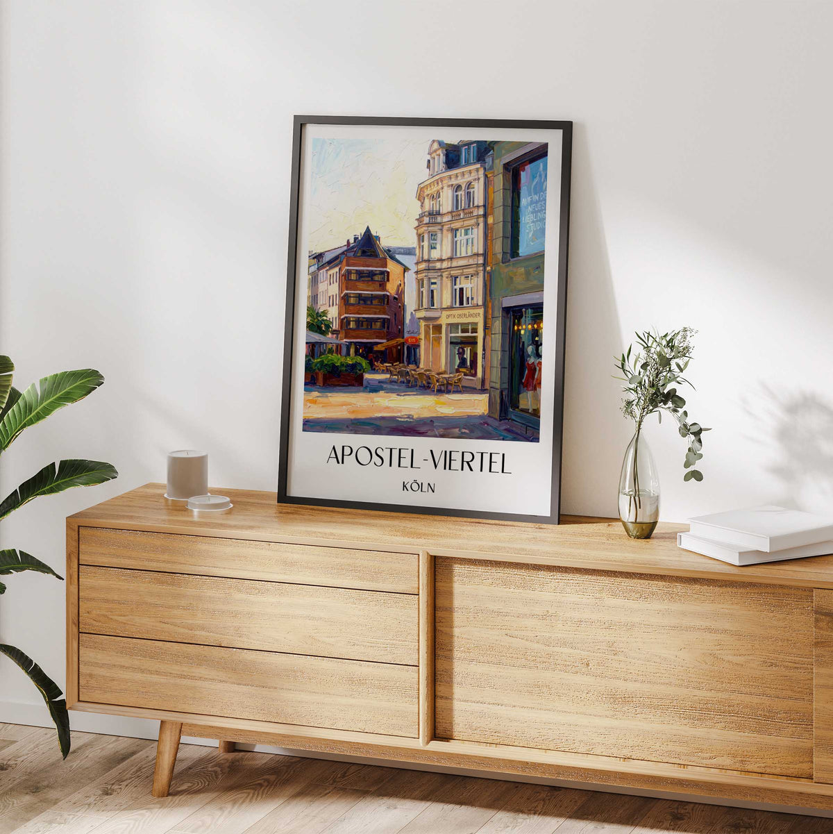 apostel-viertel-köln-deutschland-poster-oil-painting-oelgemaelde