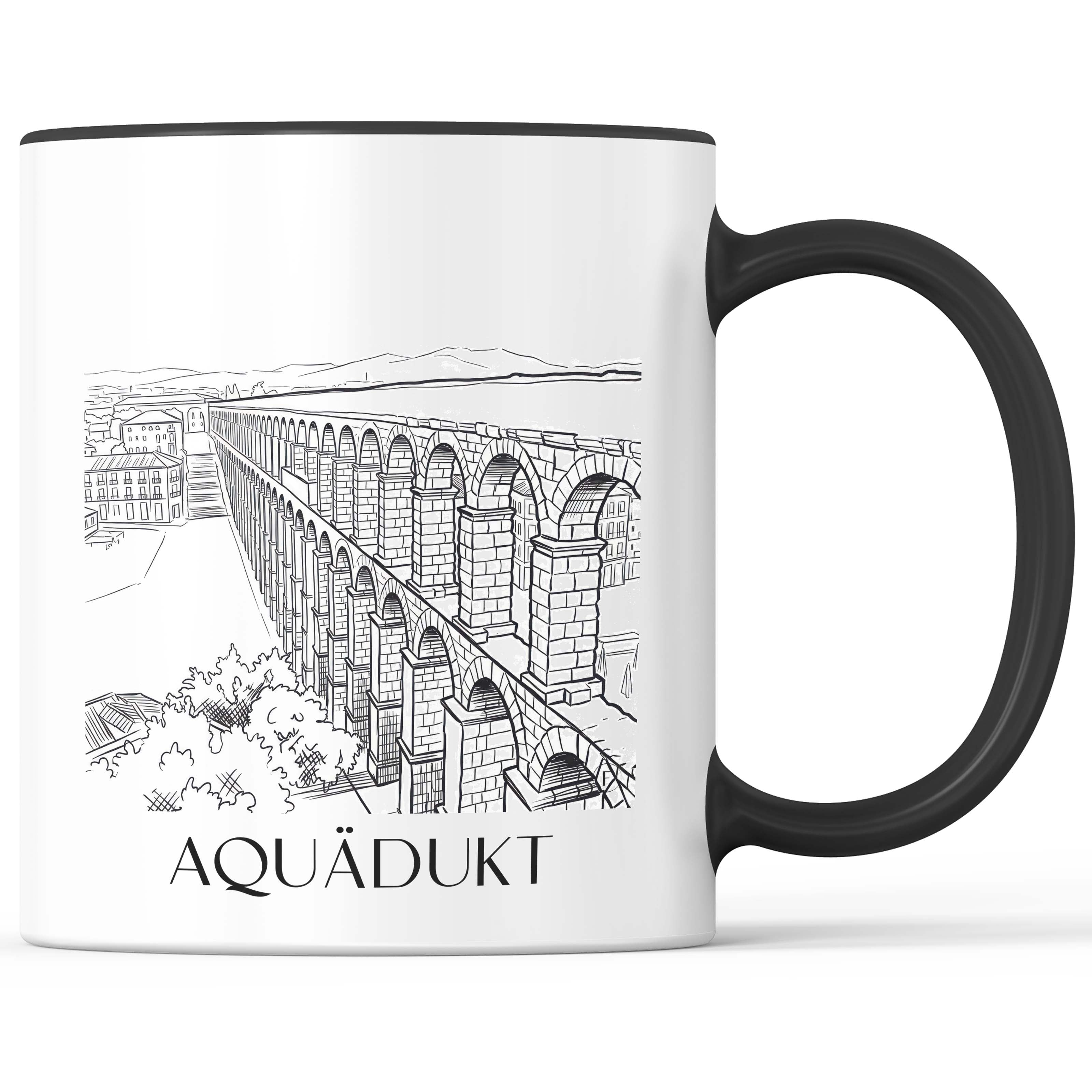 aquädukt-segovia-spanien-kaffeebecher-skizze