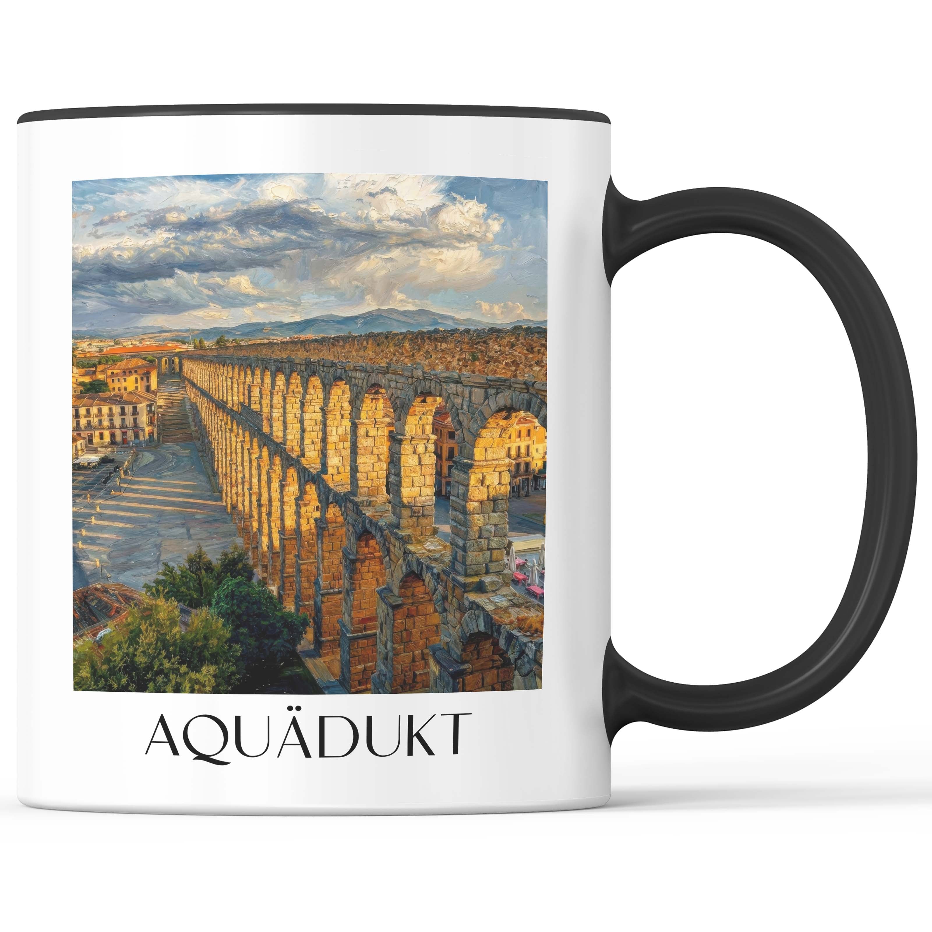 aquädukt-segovia-spanien-kaffeebecher-oil-painting-oelgemaelde