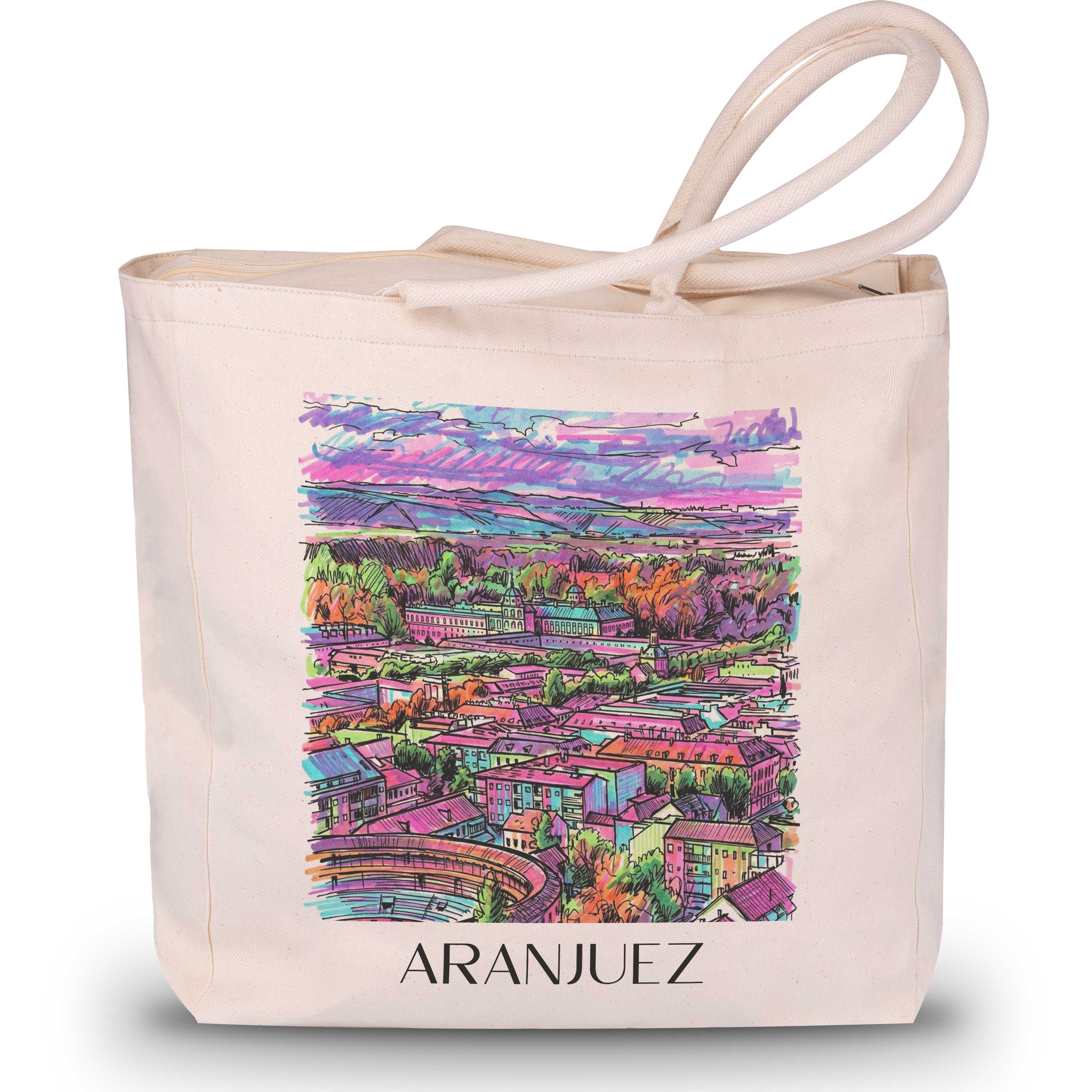 aranjuez-spanien-spanien-einkaufstasche-graffiti