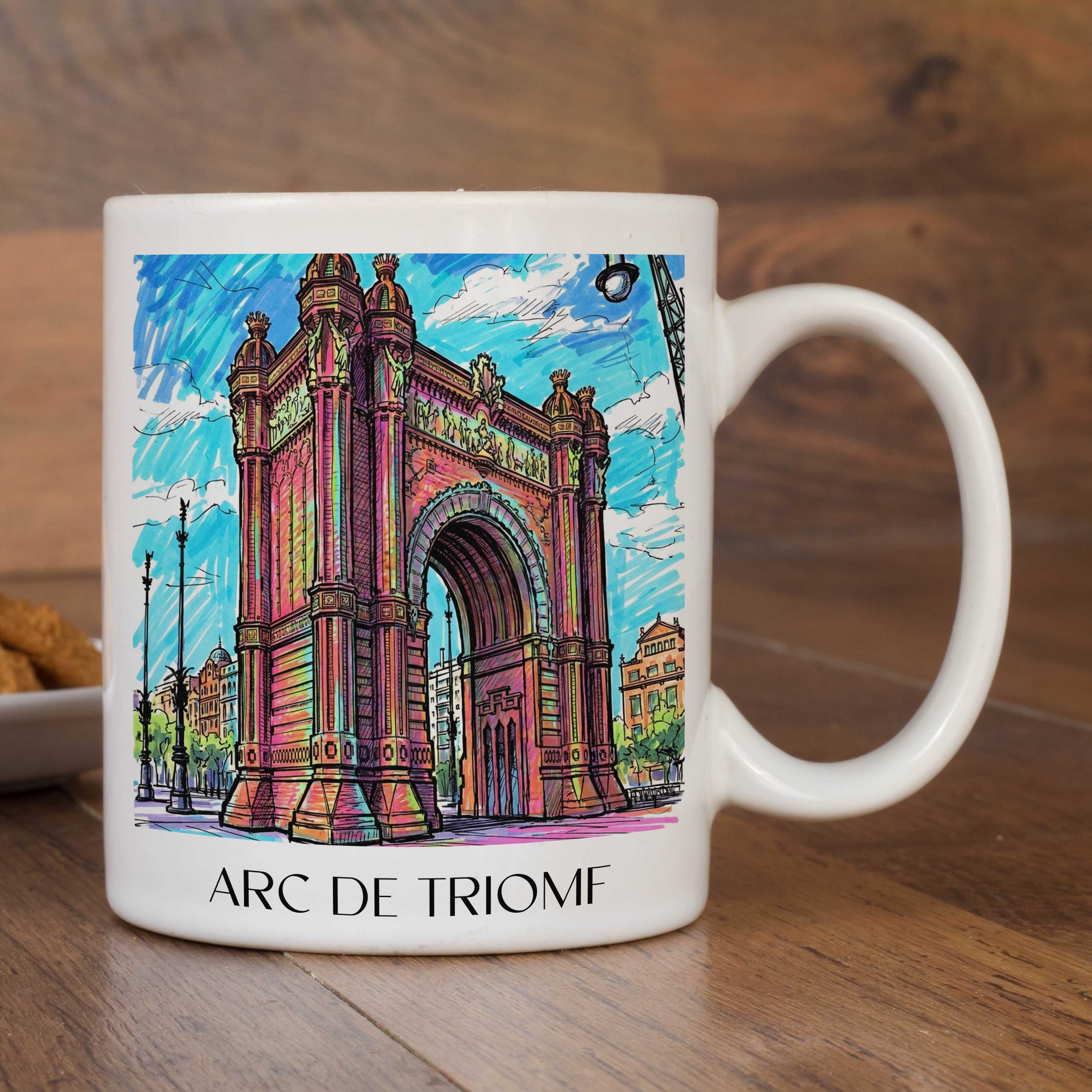arc-de-triomf-barcelona-spanien-kaffeebecher-graffiti