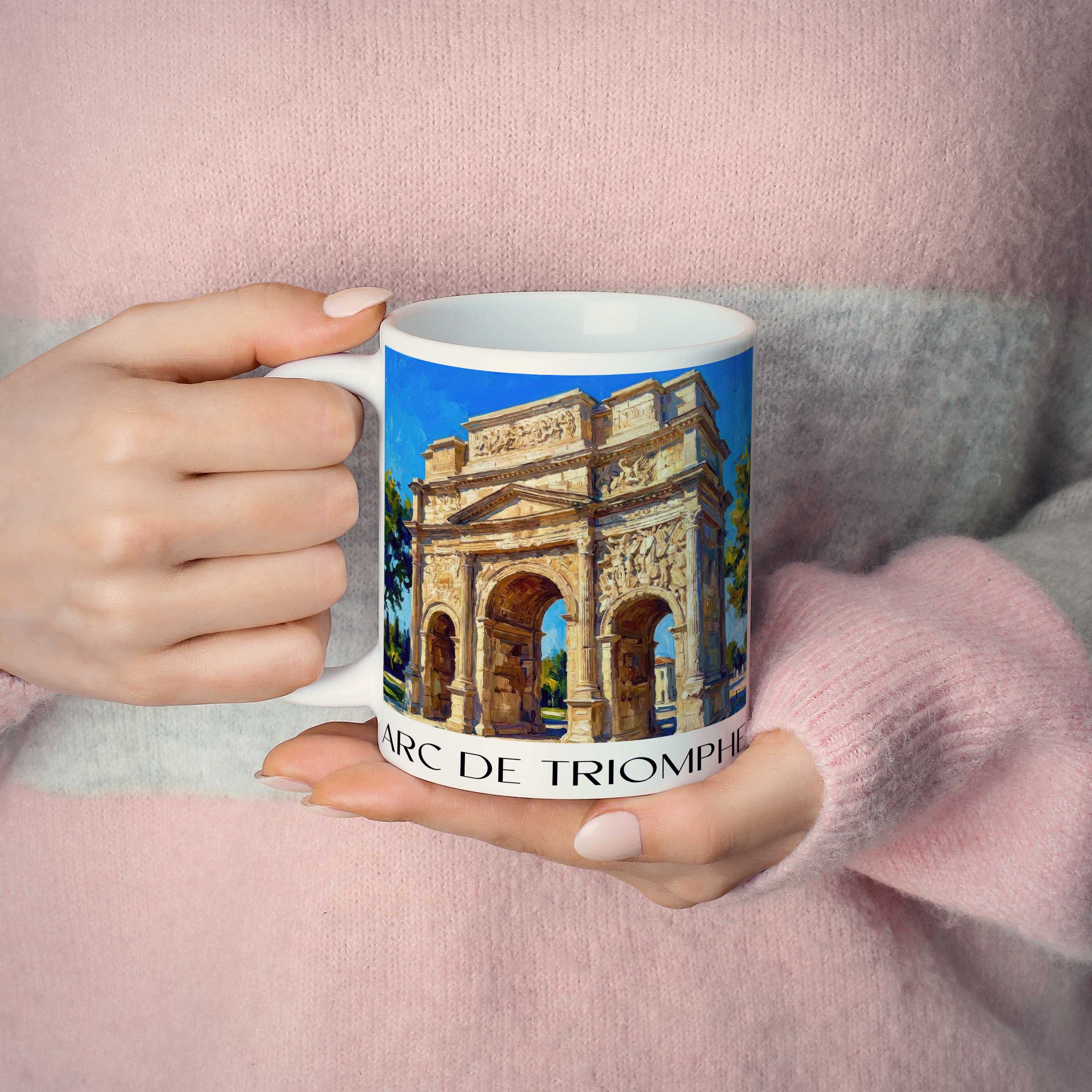 arc-de-triomphe-orange-frankreich-kaffeebecher-oil-painting-oelgemaelde