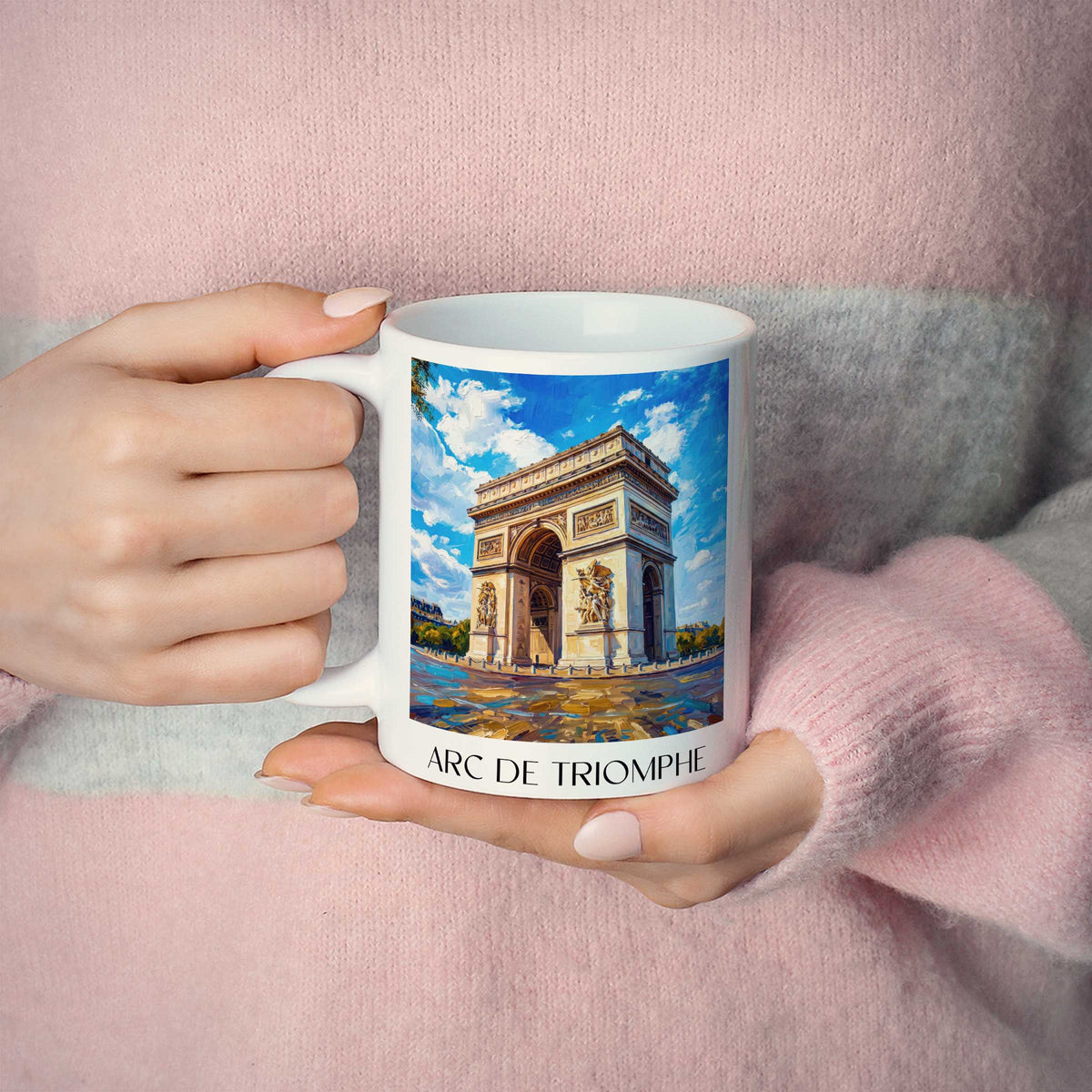arc-de-triomphe-paris-frankreich-kaffeebecher-oil-painting-oelgemaelde