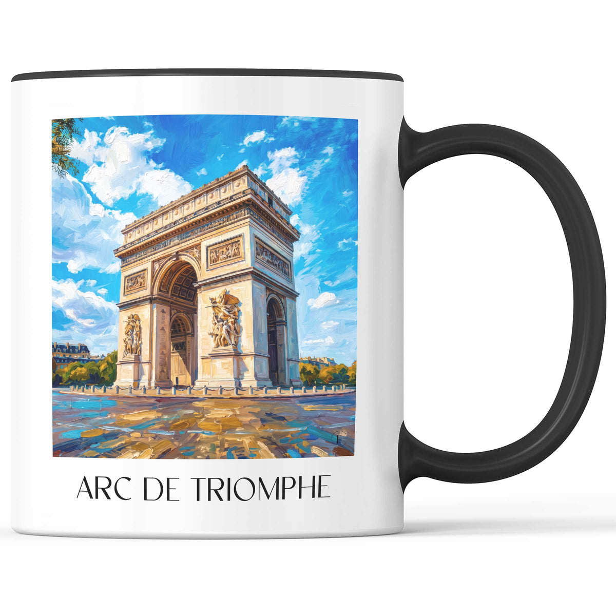arc-de-triomphe-paris-frankreich-kaffeebecher-oil-painting-oelgemaelde