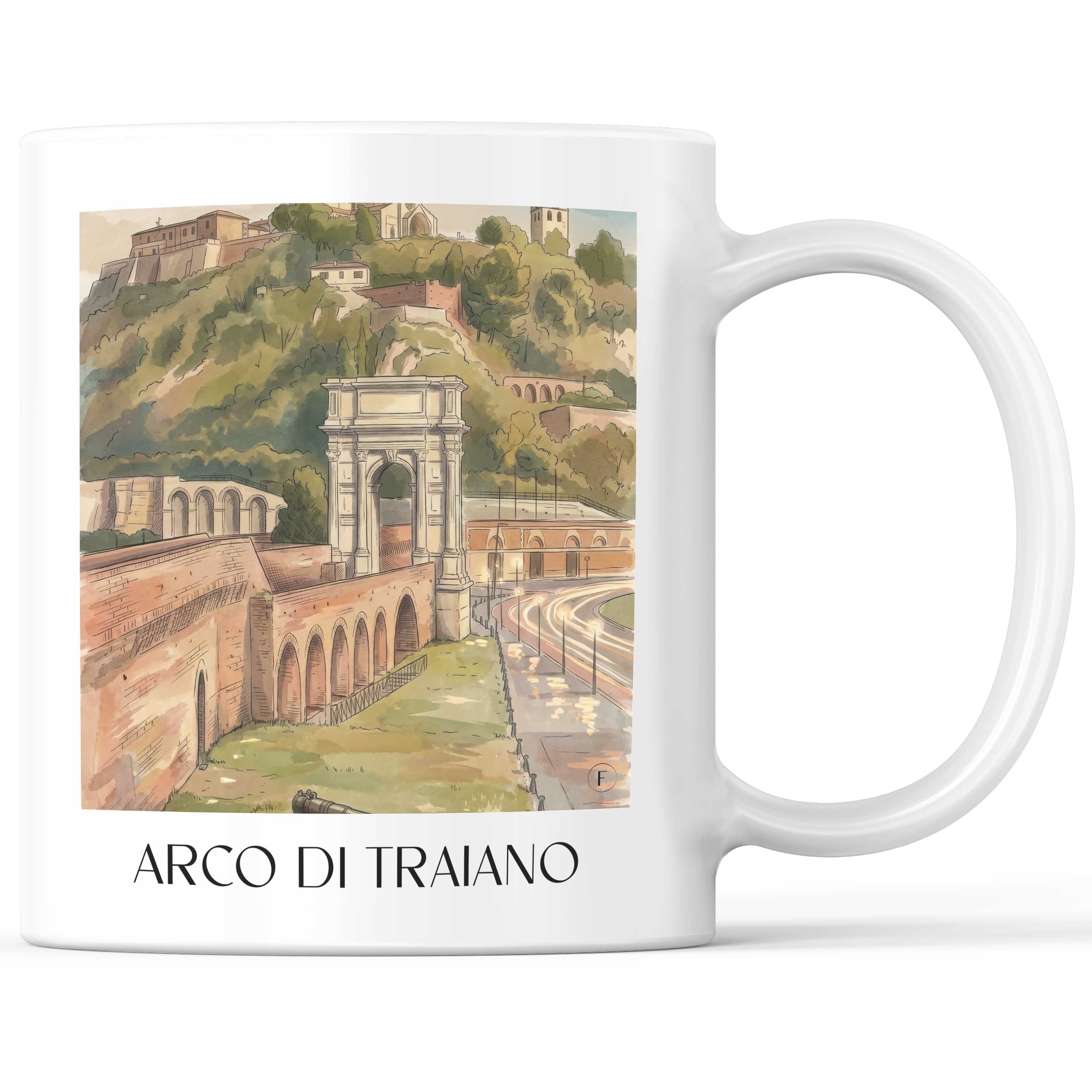 arco-di-traiano-ancona-italien-kaffeebecher-aquarell