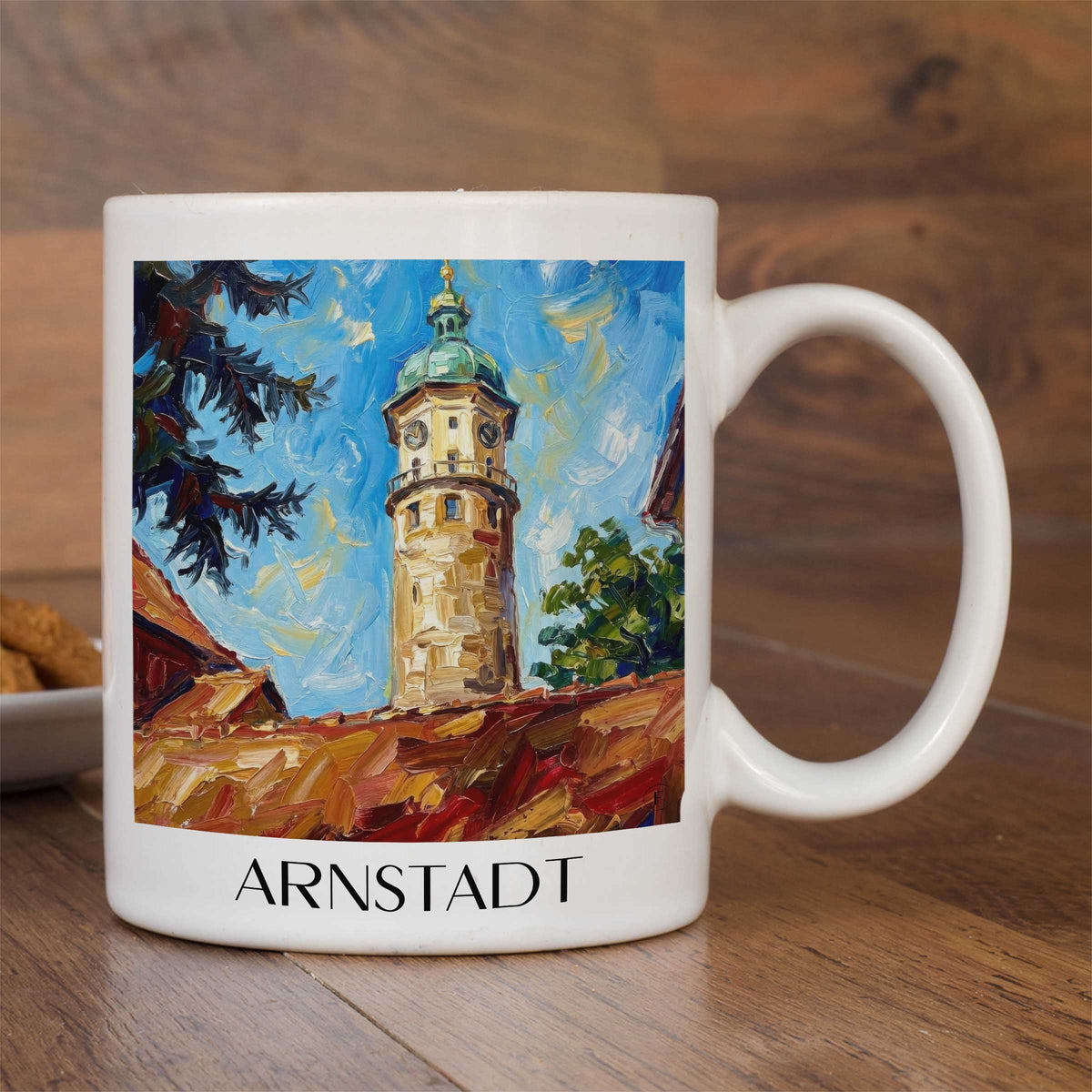 arnstadt-ilmtal-deutschland-kaffeebecher-oil-painting-oelgemaelde