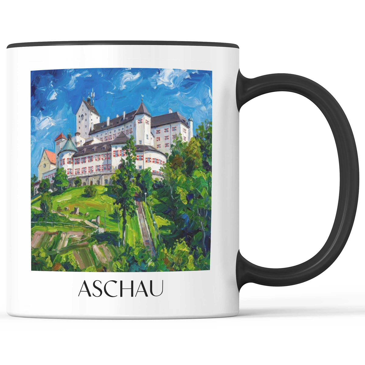 aschau-chiemgau-deutschland-kaffeebecher-oil-painting-oelgemaelde