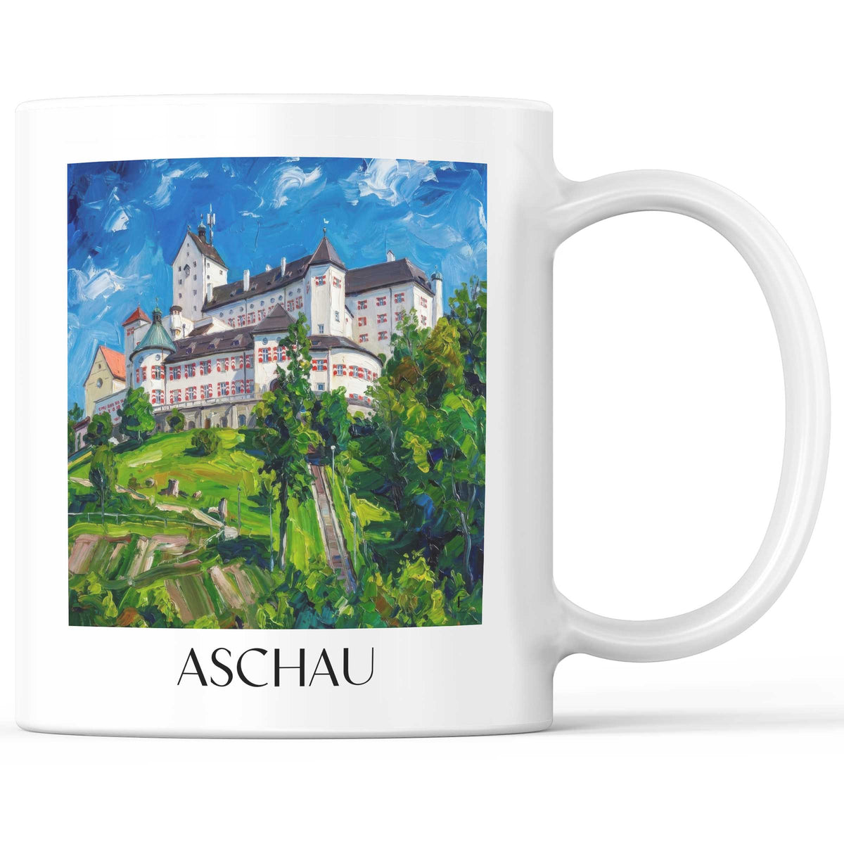 aschau-chiemgau-deutschland-kaffeebecher-oil-painting-oelgemaelde