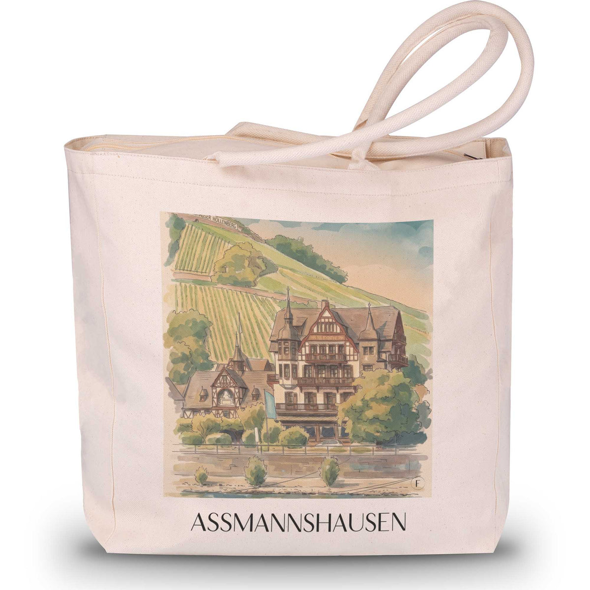 assmannshausen-rheingau-deutschland-einkaufstasche-aquarell