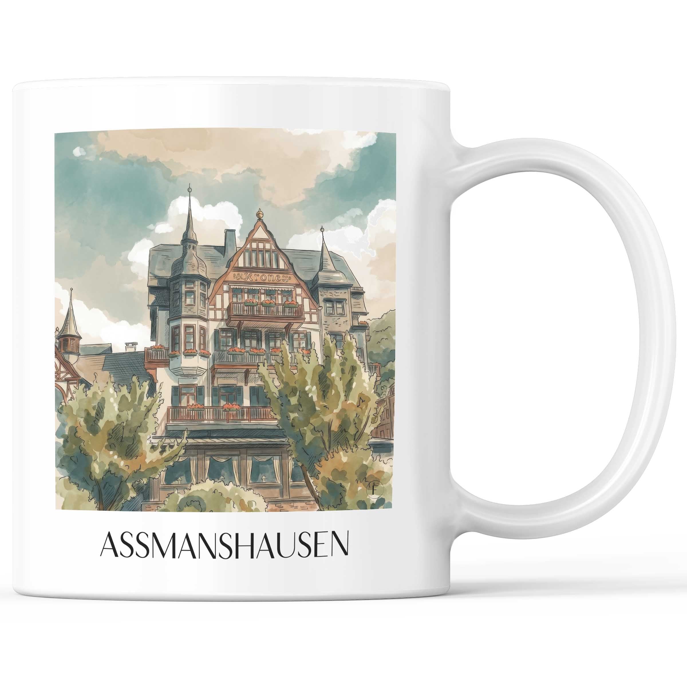 assmanshausen-rheingau-deutschland-kaffeebecher-aquarell
