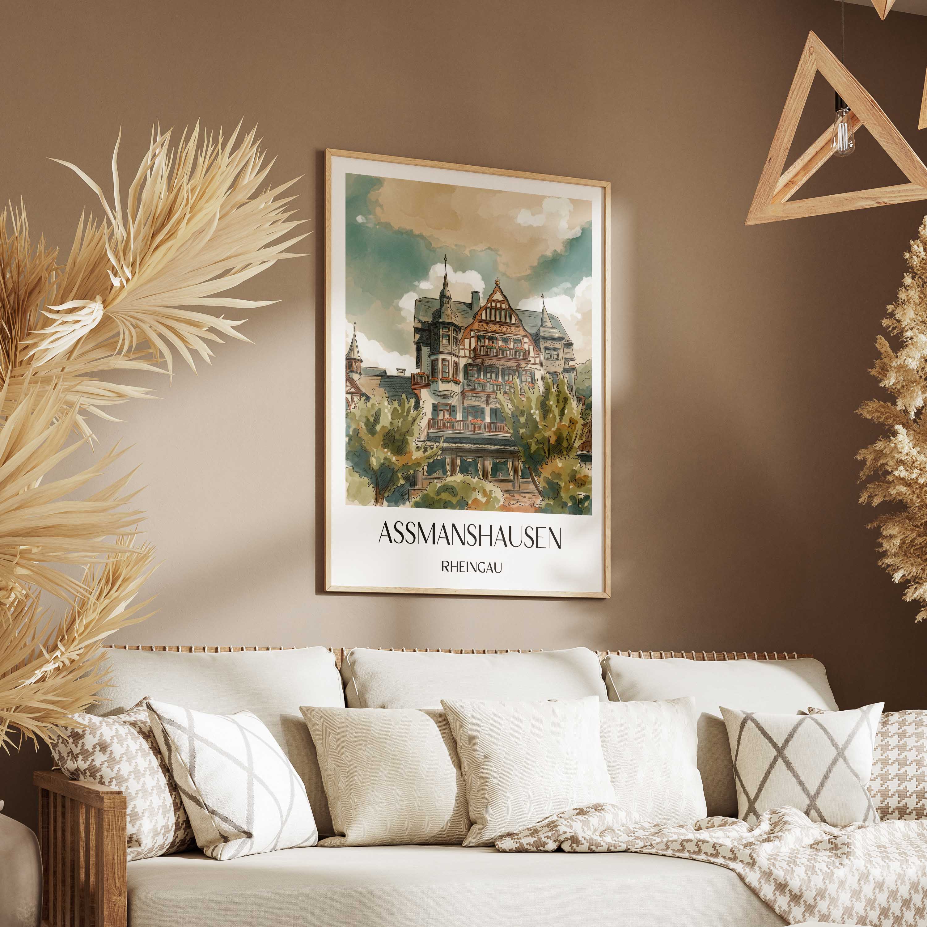 assmanshausen-rheingau-deutschland-poster-aquarell