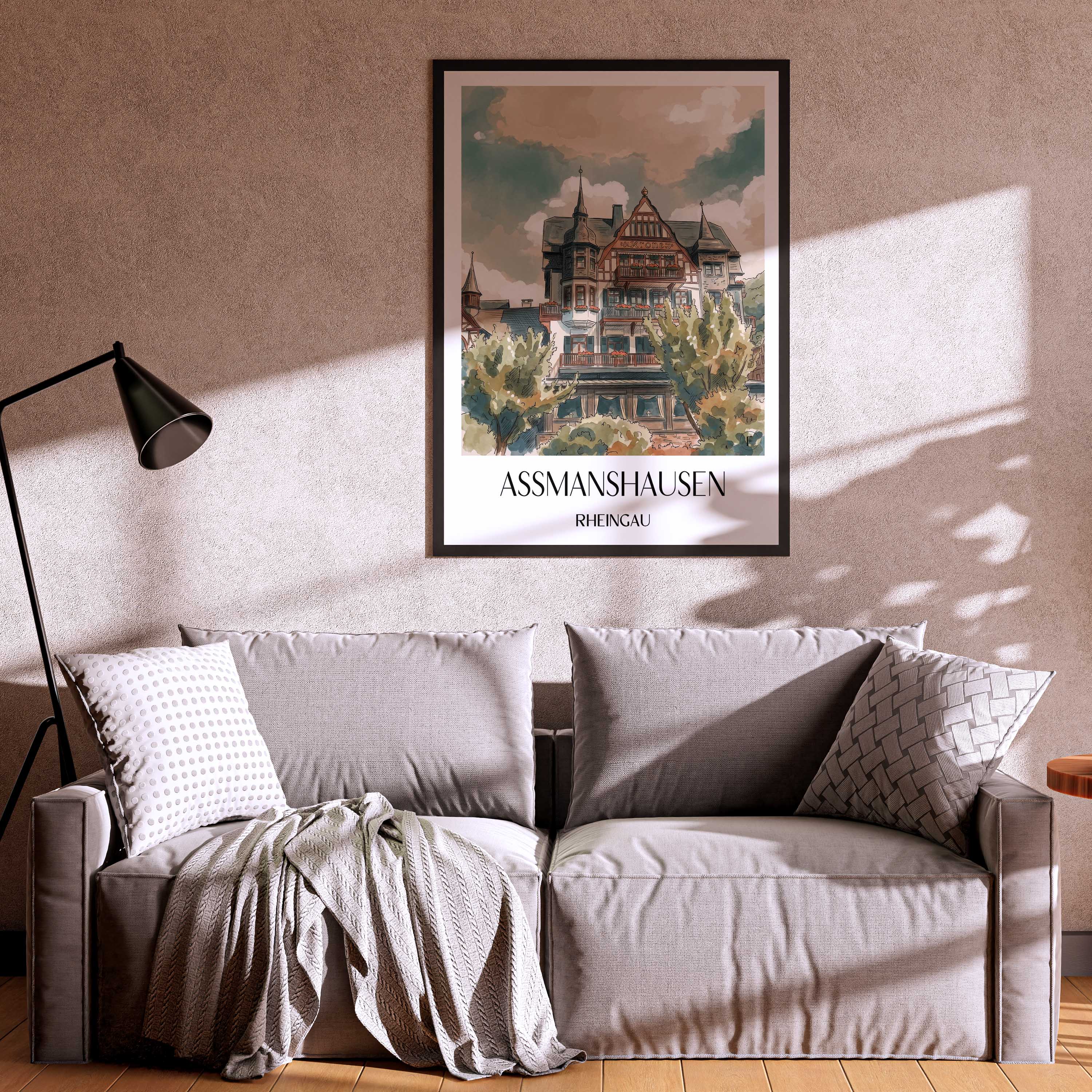 assmanshausen-rheingau-deutschland-poster-aquarell