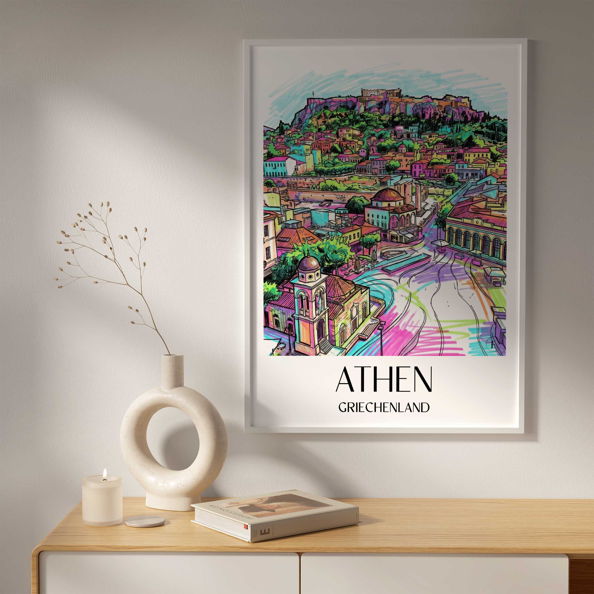 athen-griechenland-poster-graffiti