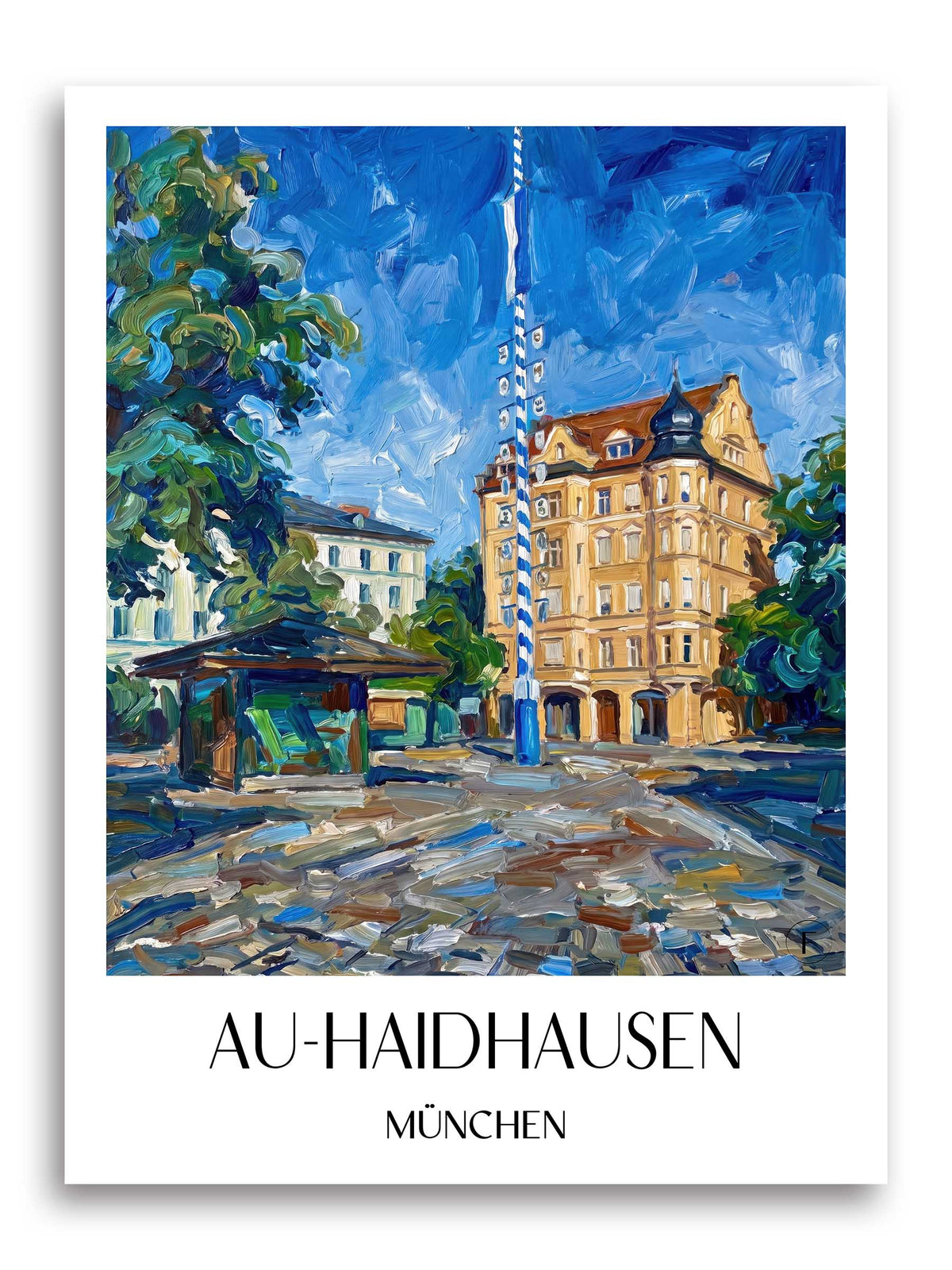 au-haidhausen-münchen-deutschland-poster-oil-painting-oelgemaelde