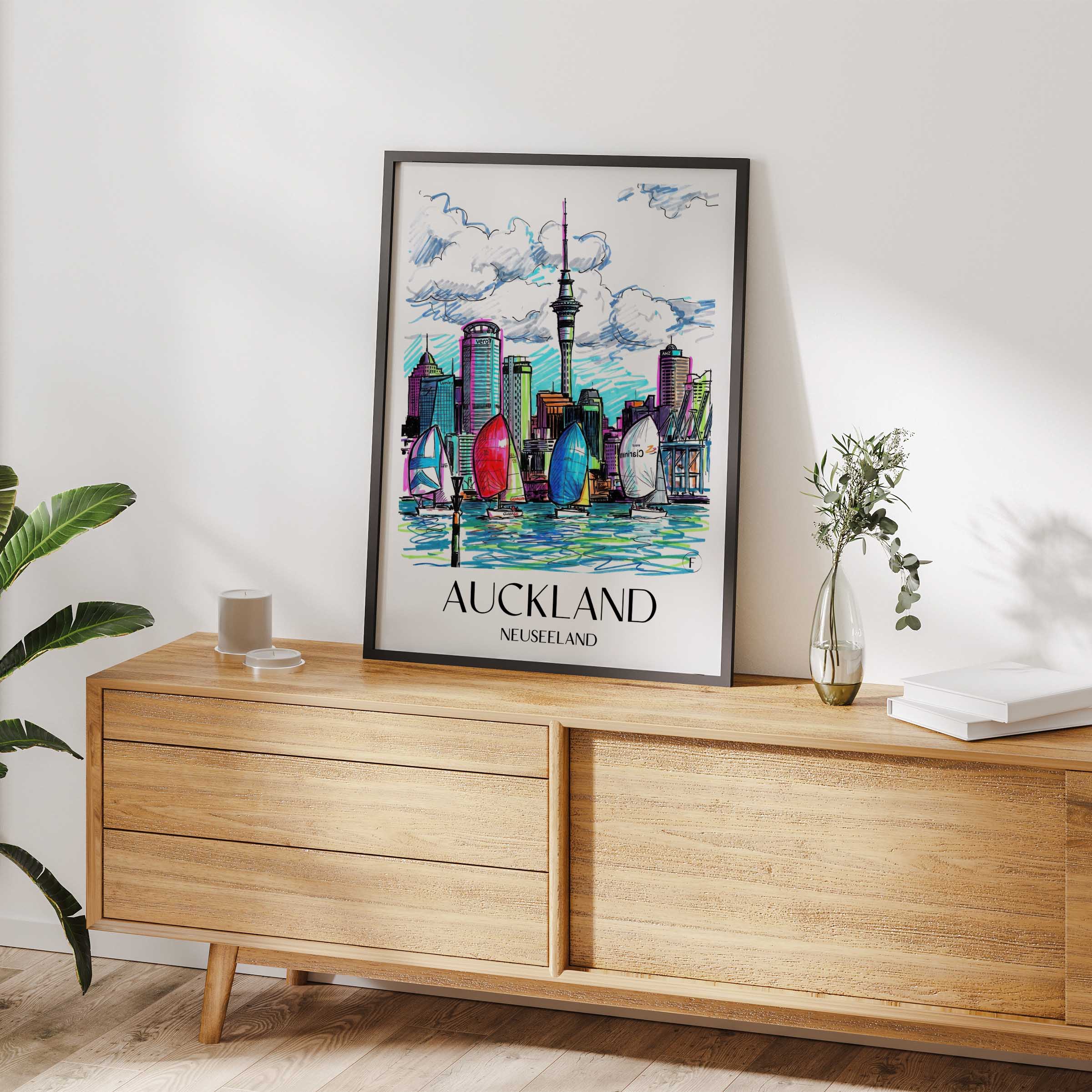 auckland-neuseeland-poster-graffiti