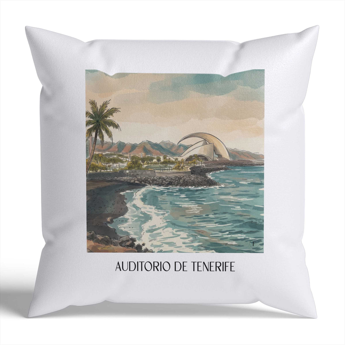 auditorio-de-tenerife-spanien-spanien-kissenbezug-aquarell