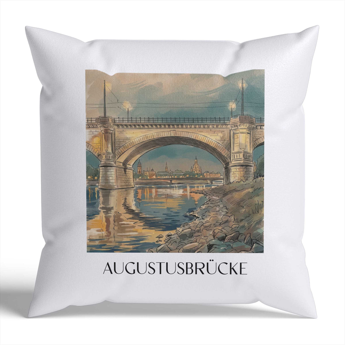 augustusbrücke-dresden-deutschland-kissenbezug-aquarell