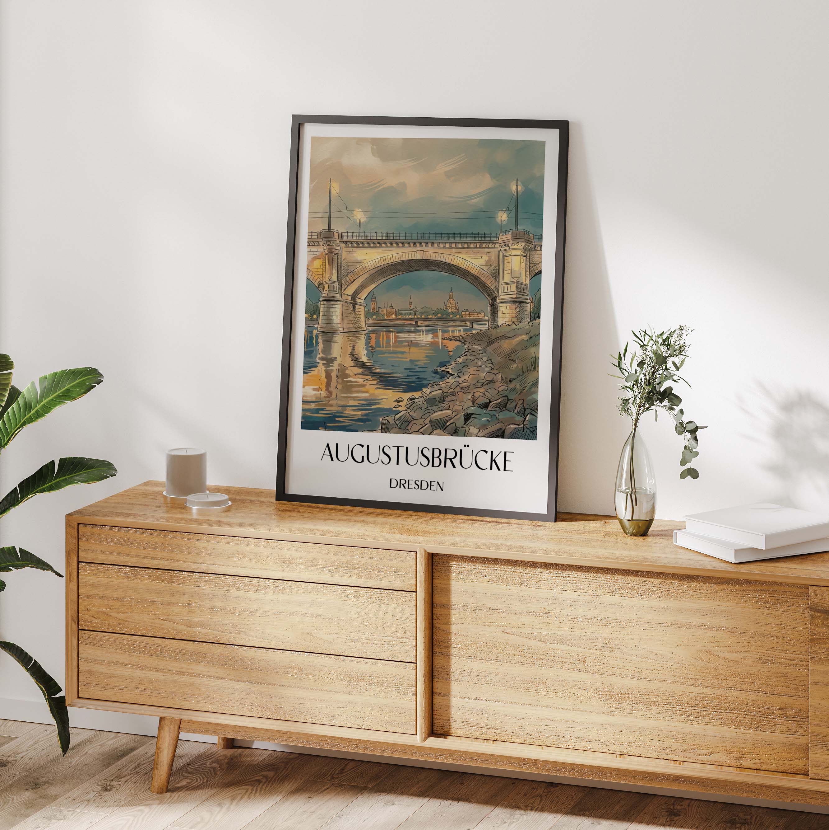 augustusbrücke-dresden-deutschland-poster-aquarell