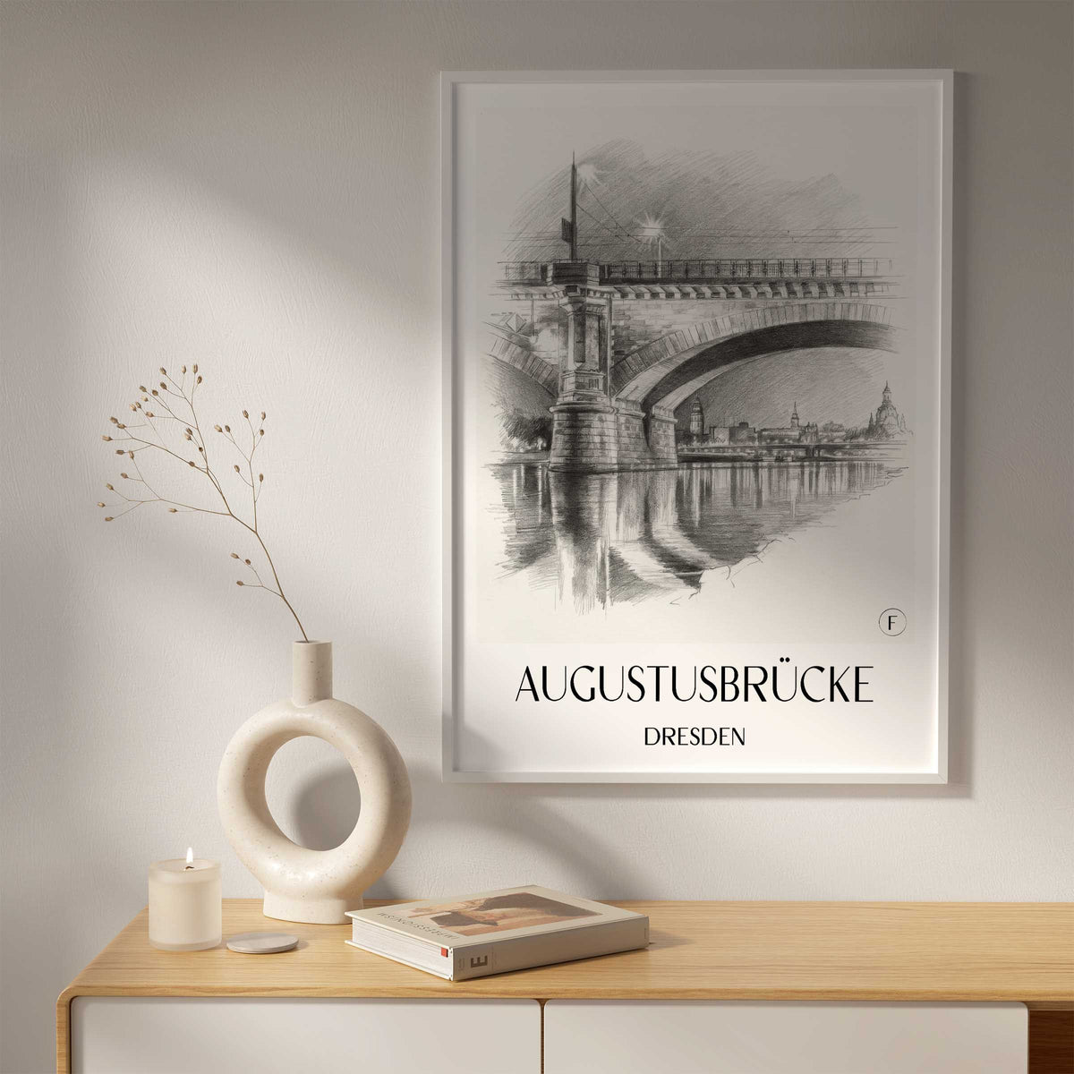 augustusbrücke-dresden-deutschland-poster-bleistift-zeichnung-drawing