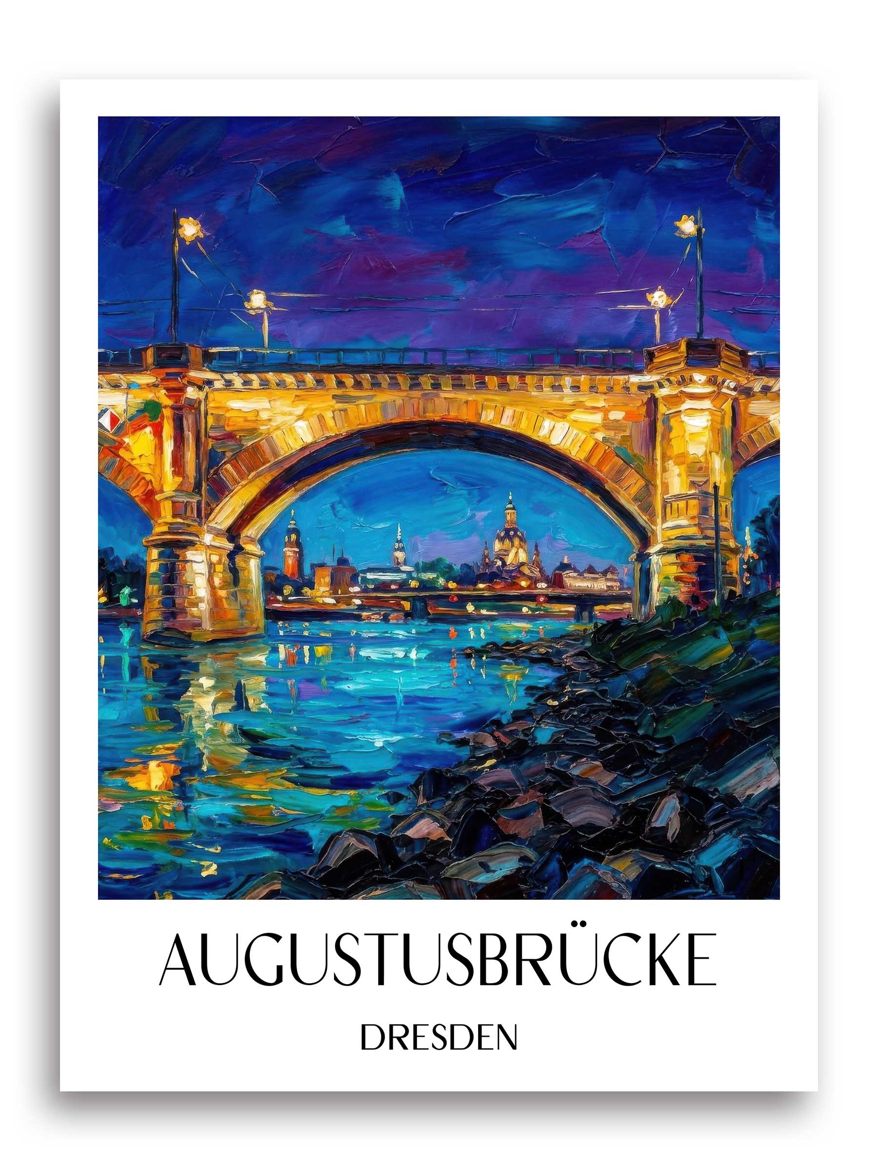 augustusbrücke-dresden-deutschland-poster-oil-painting-oelgemaelde