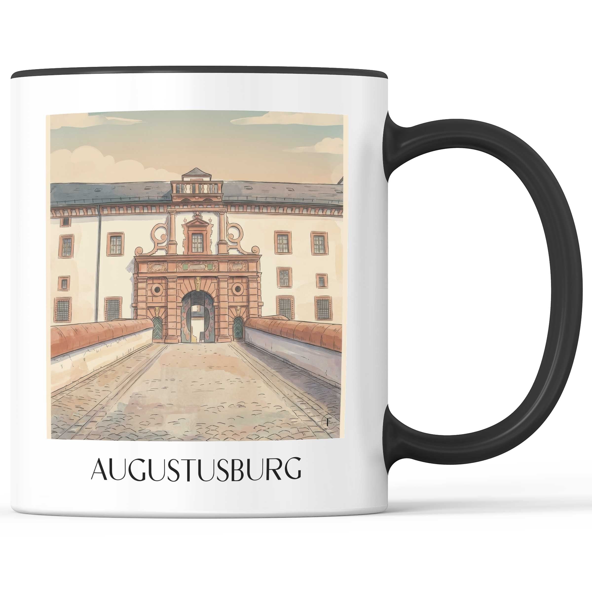 augustusburg-erzgebirge-deutschland-kaffeebecher-aquarell