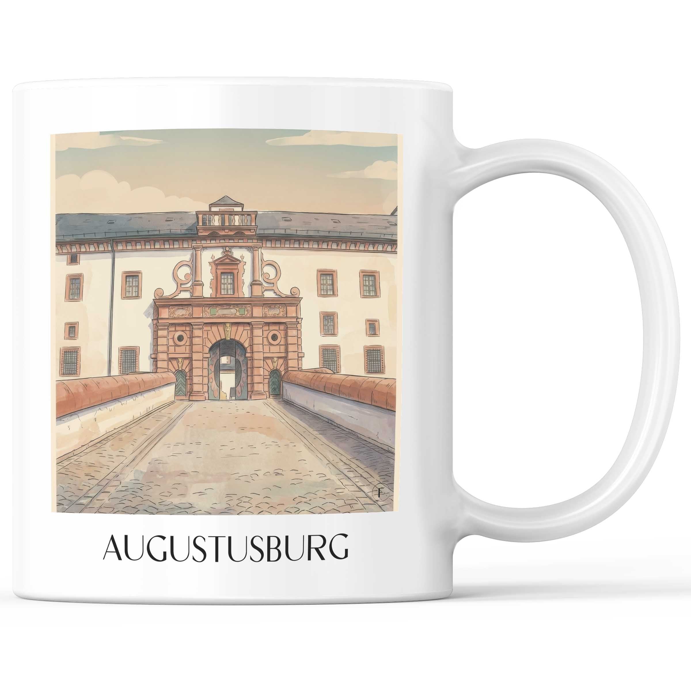 augustusburg-erzgebirge-deutschland-kaffeebecher-aquarell