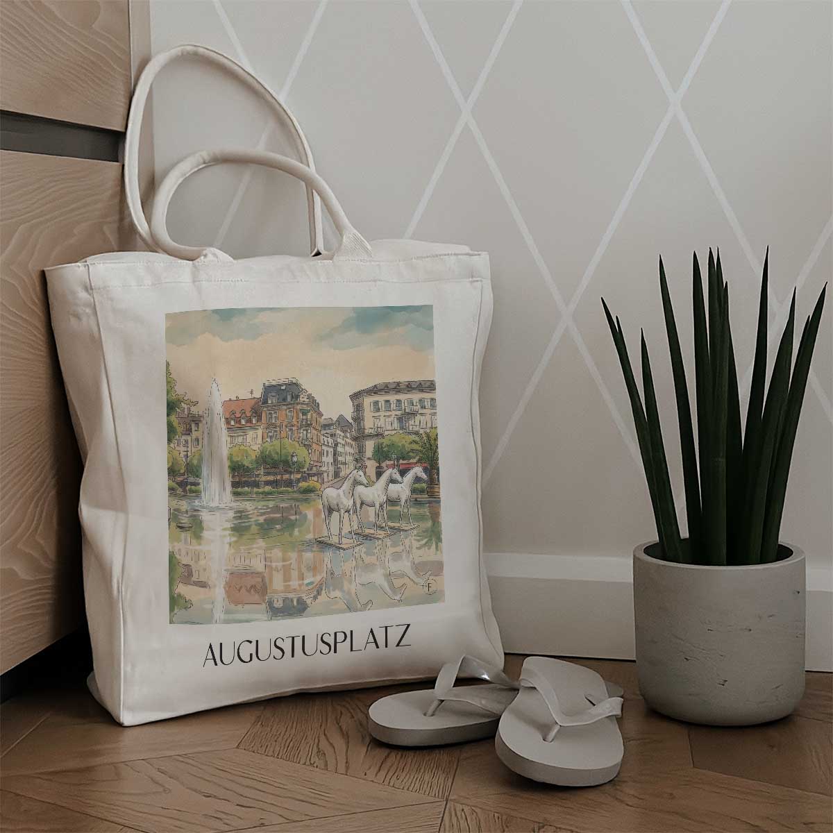 augustusplatz-baden-baden-deutschland-einkaufstasche-aquarell