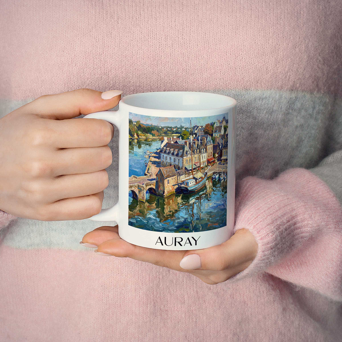 auray-golfe-du-morbihan-frankreich-kaffeebecher-oil-painting-oelgemaelde